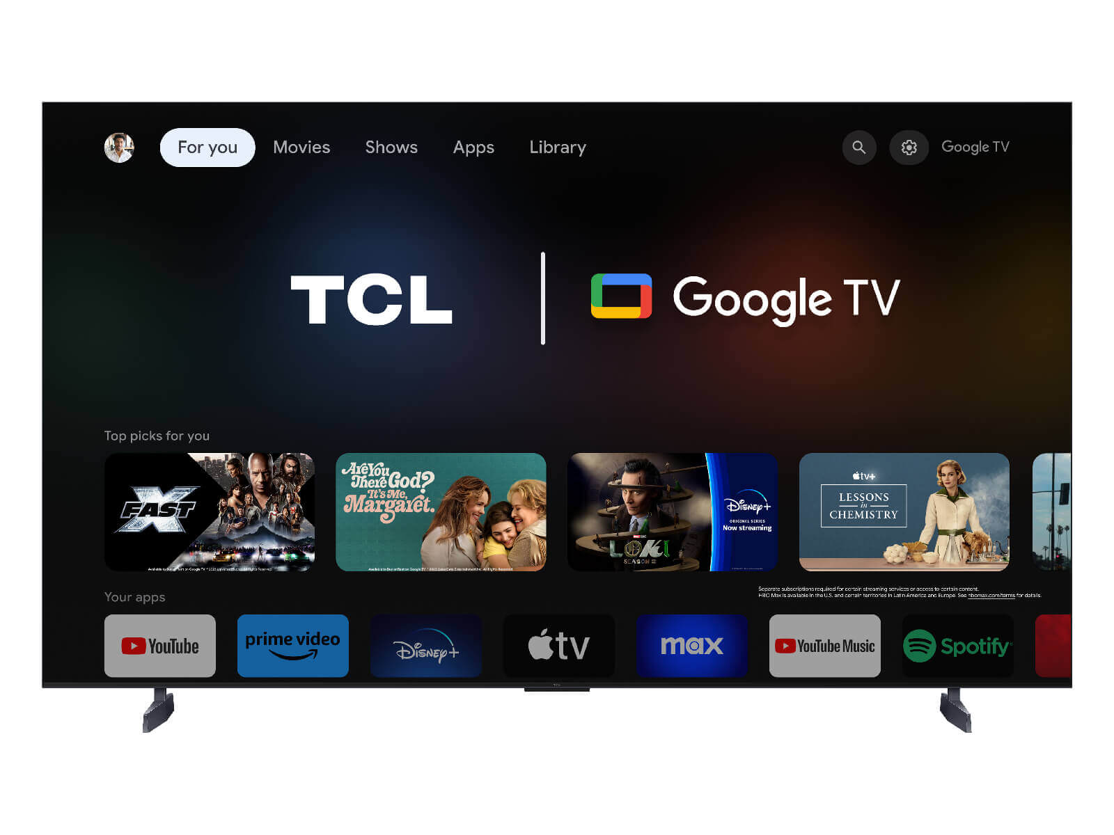 QD-Mini LED 4K TV 98/85/75/65 inches - C855 - TCL Europe