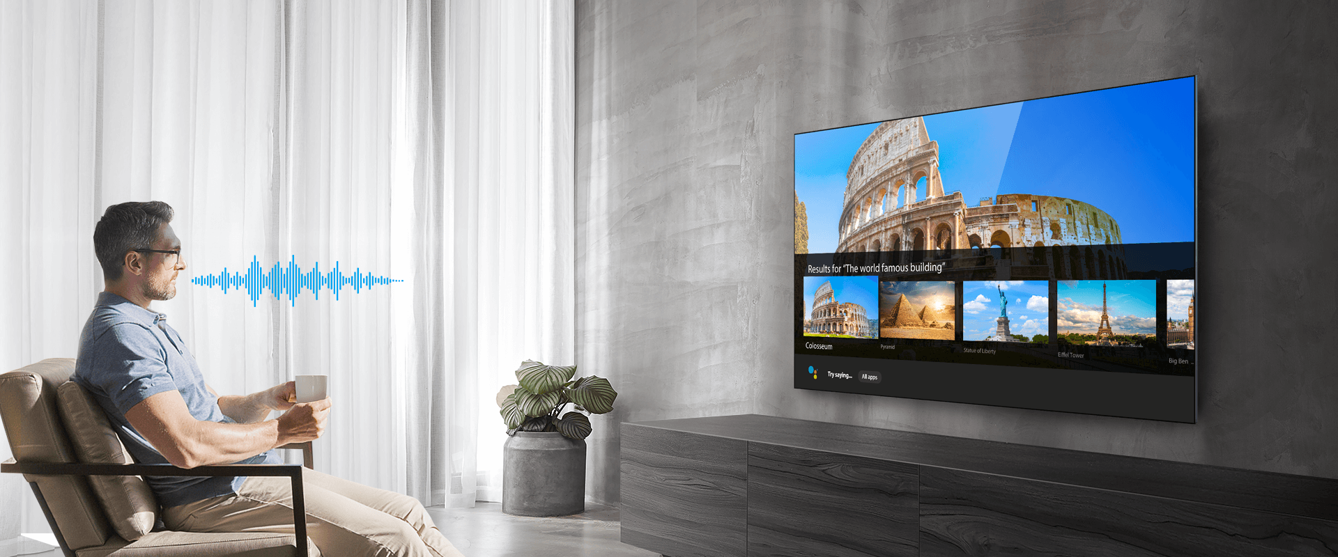 TCL tv 65EC780 Google