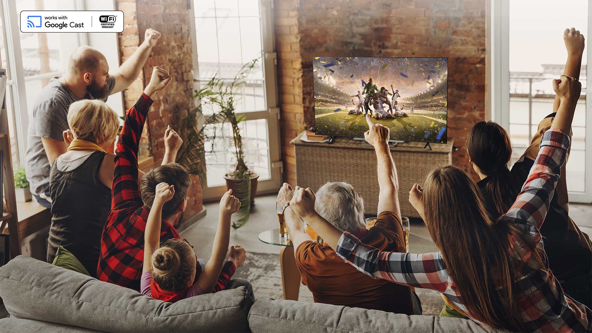 TCL P755 built-in Chromecast 