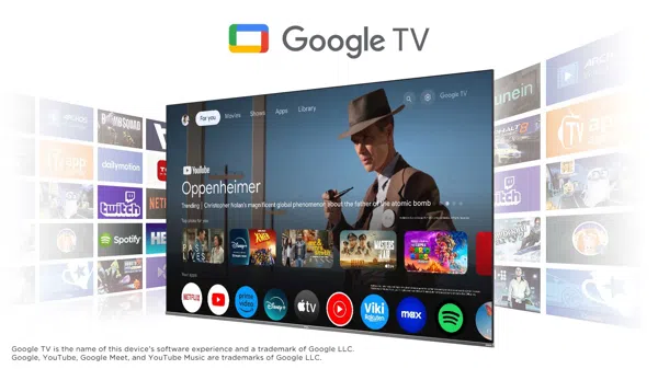 TCL 115" X955 can use in Google TV