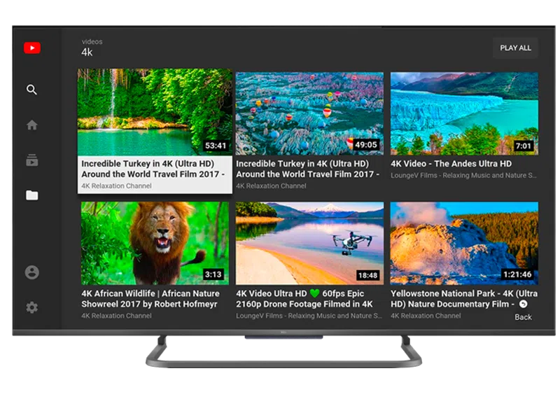 Ultra Slim 4K TV - HDR - 50/55/65 inch - P815 - TCL Europe Ultra Slim 4K TV - HDR - 50/55/65 inch - P815 - TCL Europe