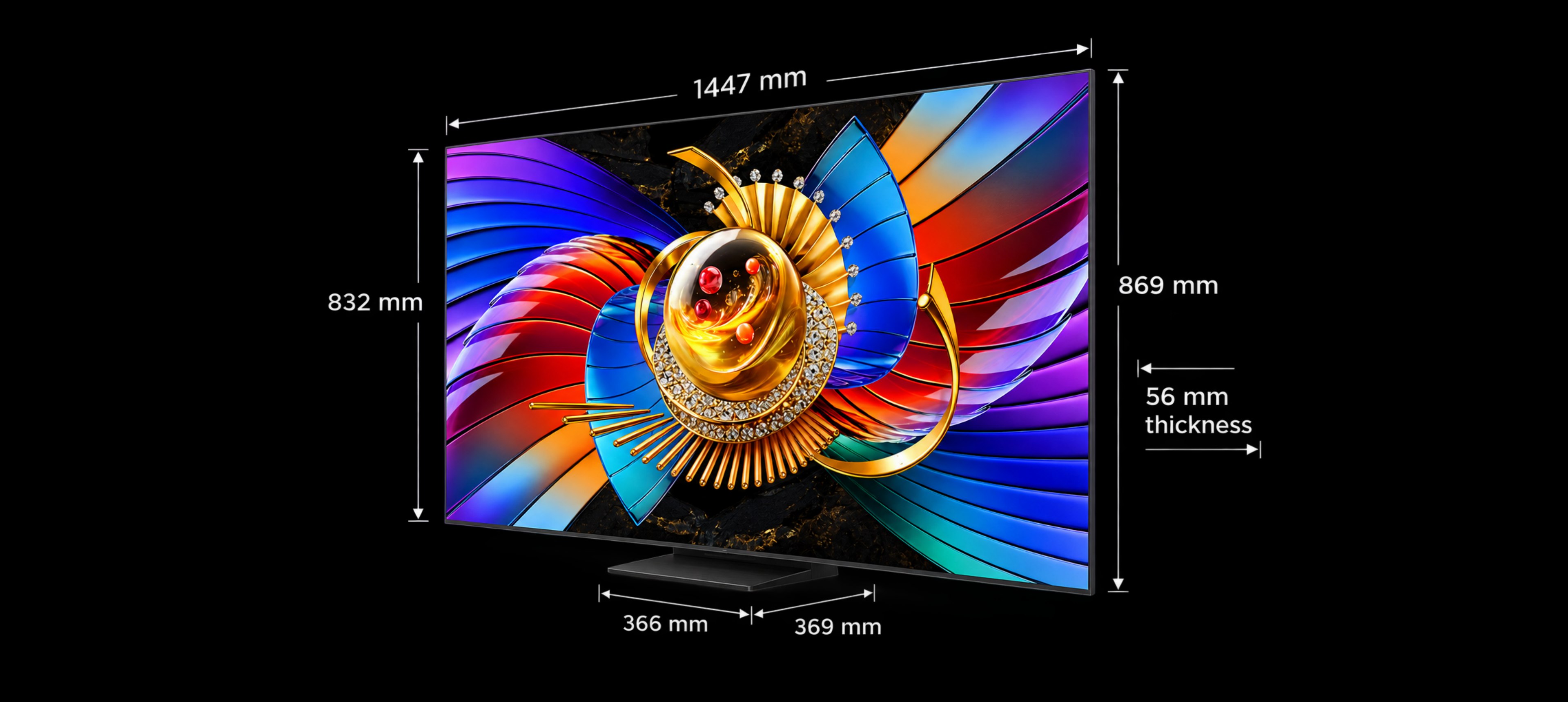 85 inch TCL P7K 4K HDR TV