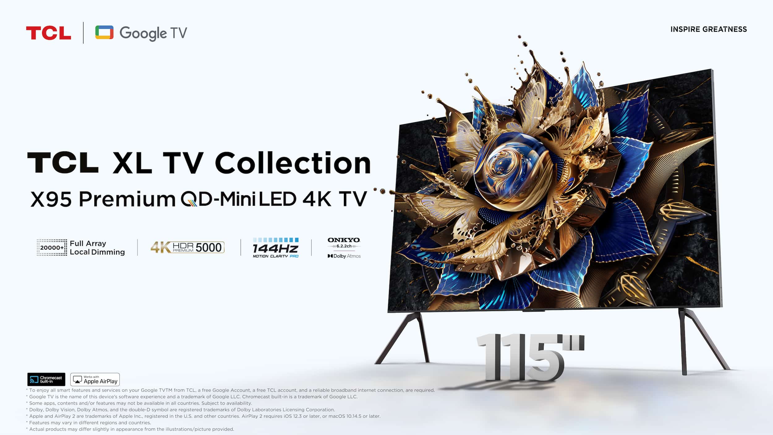 TCL svela la rivoluzionaria TV da 115" durante il MWC 2024