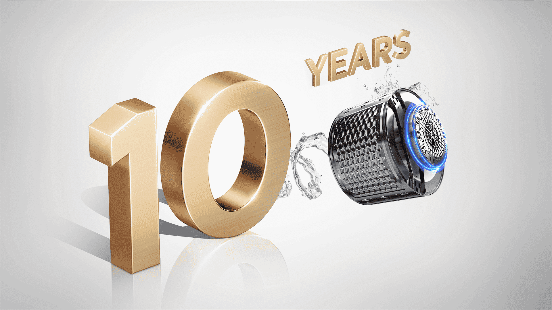 TCL washing machine with 15min quick wash