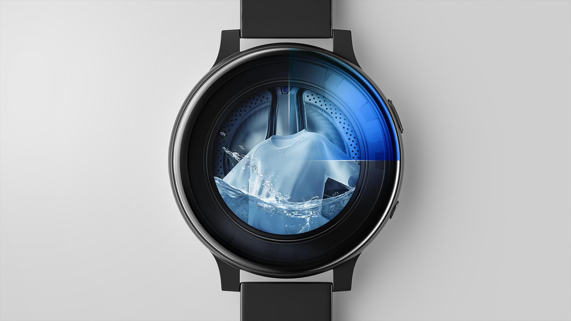 TCL washing machine with 15min quick wash