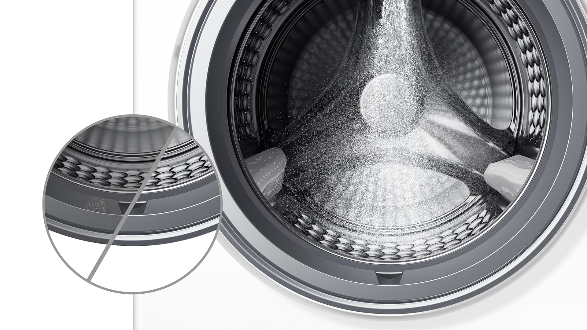 <p style="color:#000000";><h2 style=="font-size: value;">Διατηρήστε το πλυντήριο καθαρό για υγιεινή πλύση.</h2></p>