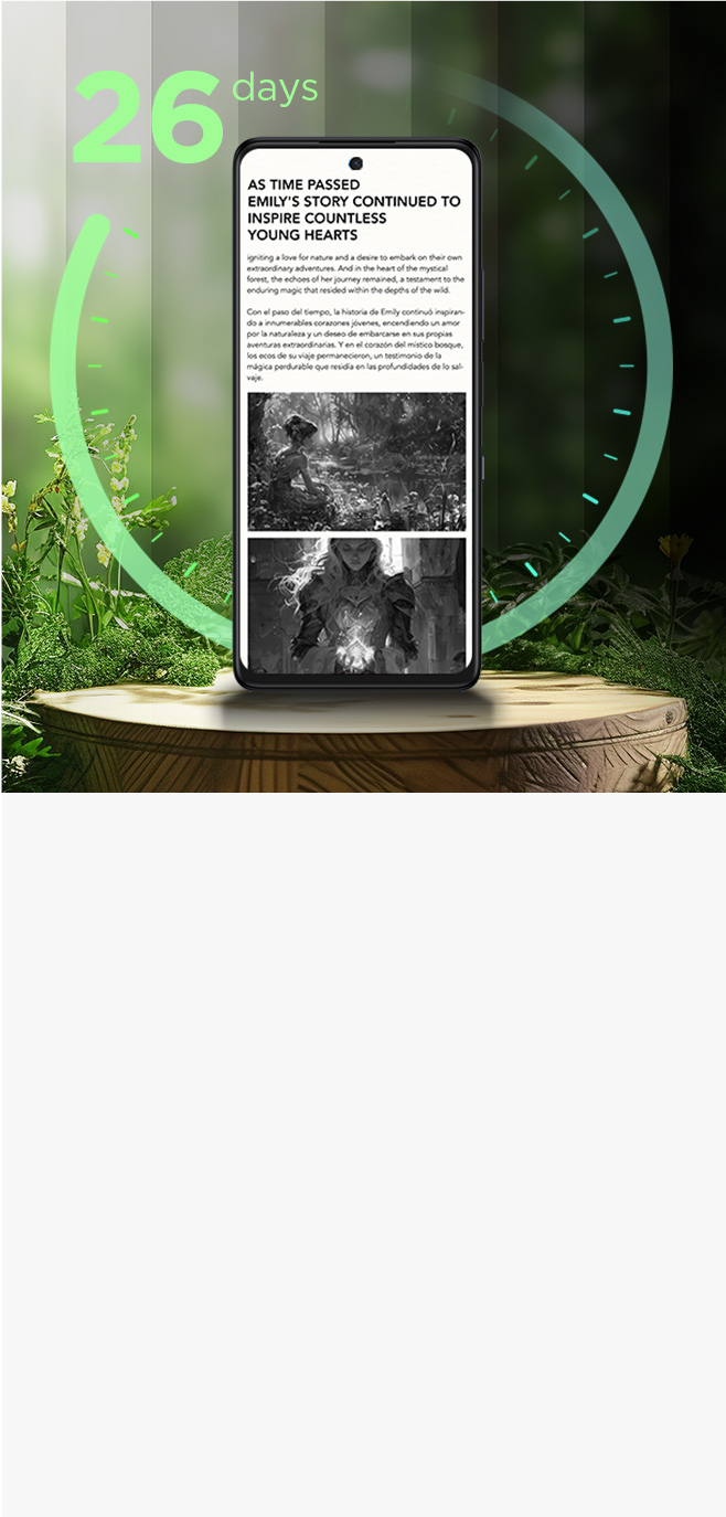 TCL 50 5G Reading mode