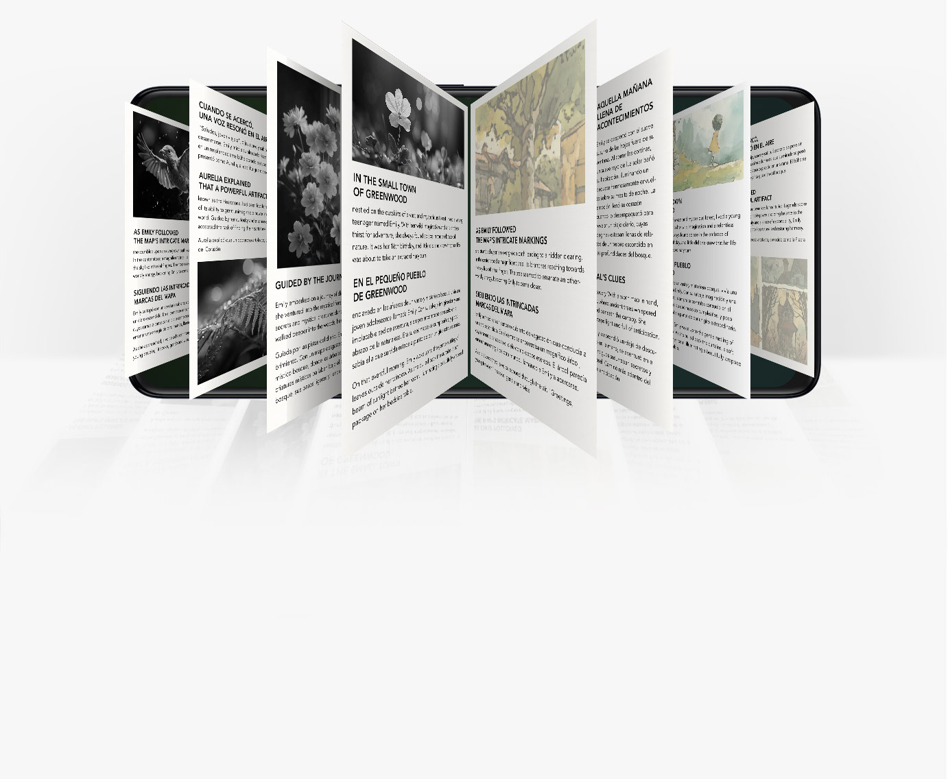 TCL 50 5G convenient reading