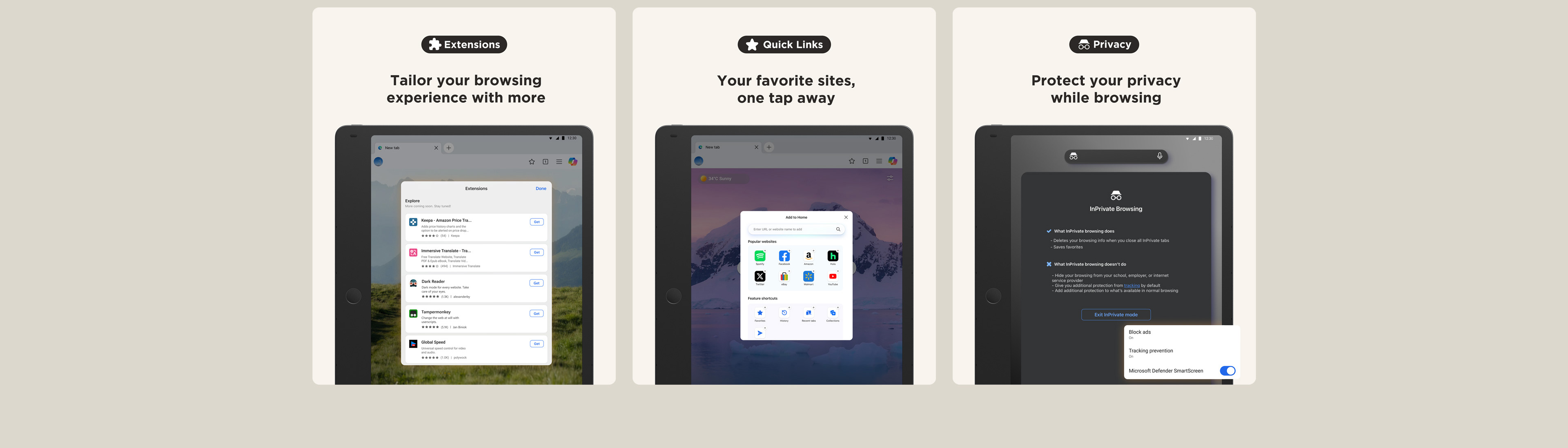 TCL Note A1 NXTPAPER integrates with Microsoft Edge AI Browser