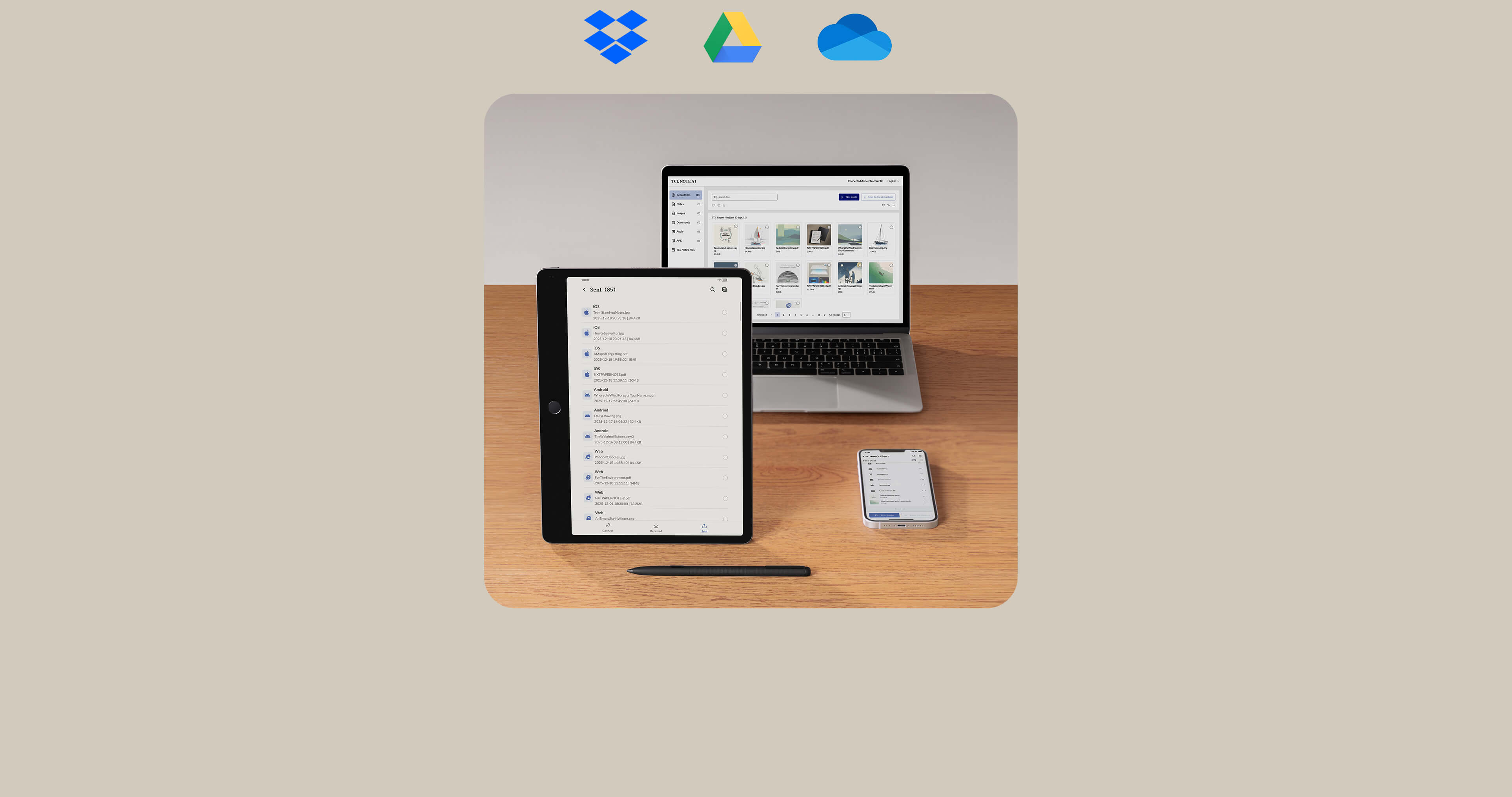 TCL Note A1 NXTPAPER Top Feature