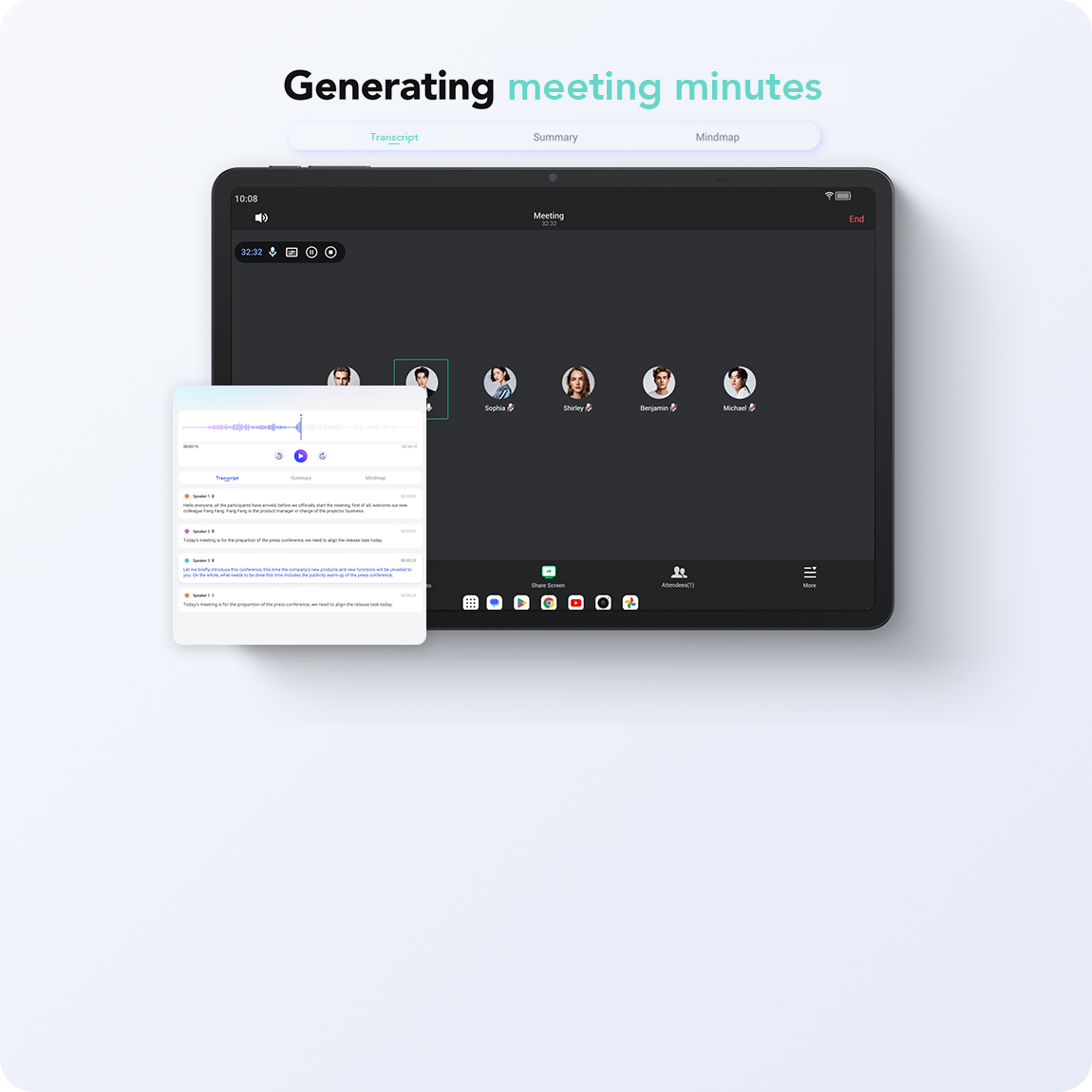 NXTPAPER 11 Gen 2 Smart Voice Memo