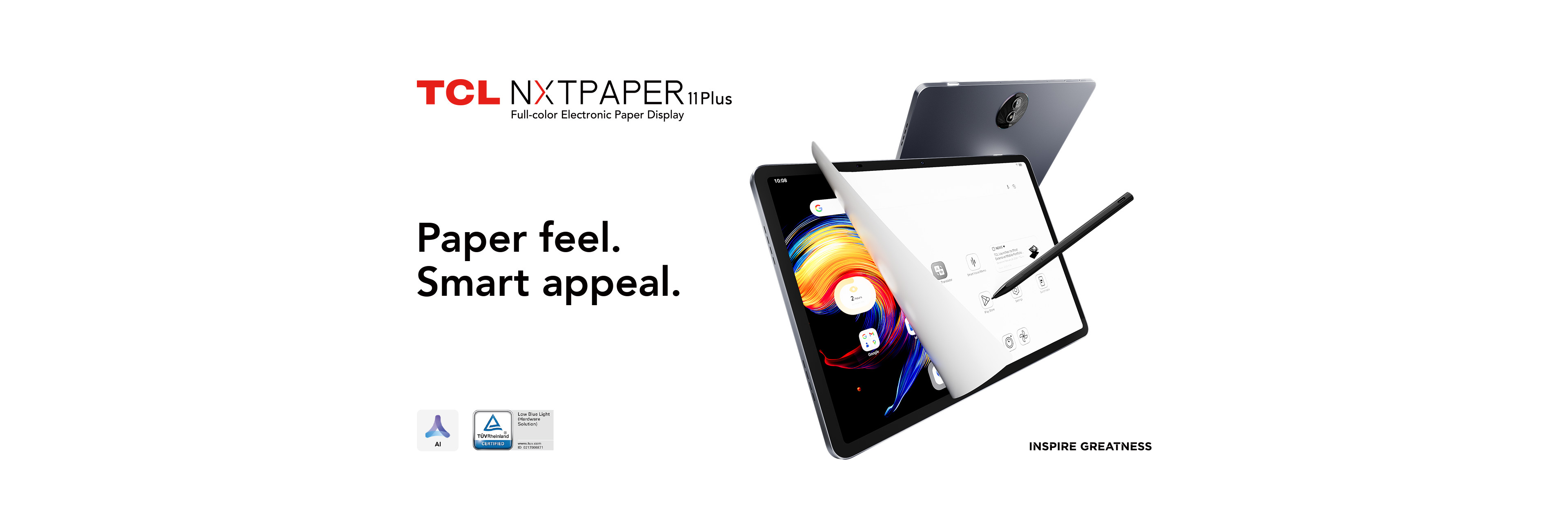 Tablets-TCL NXTPAPER 11 Plus TCL NXTPAPER 11 Plus | TCL