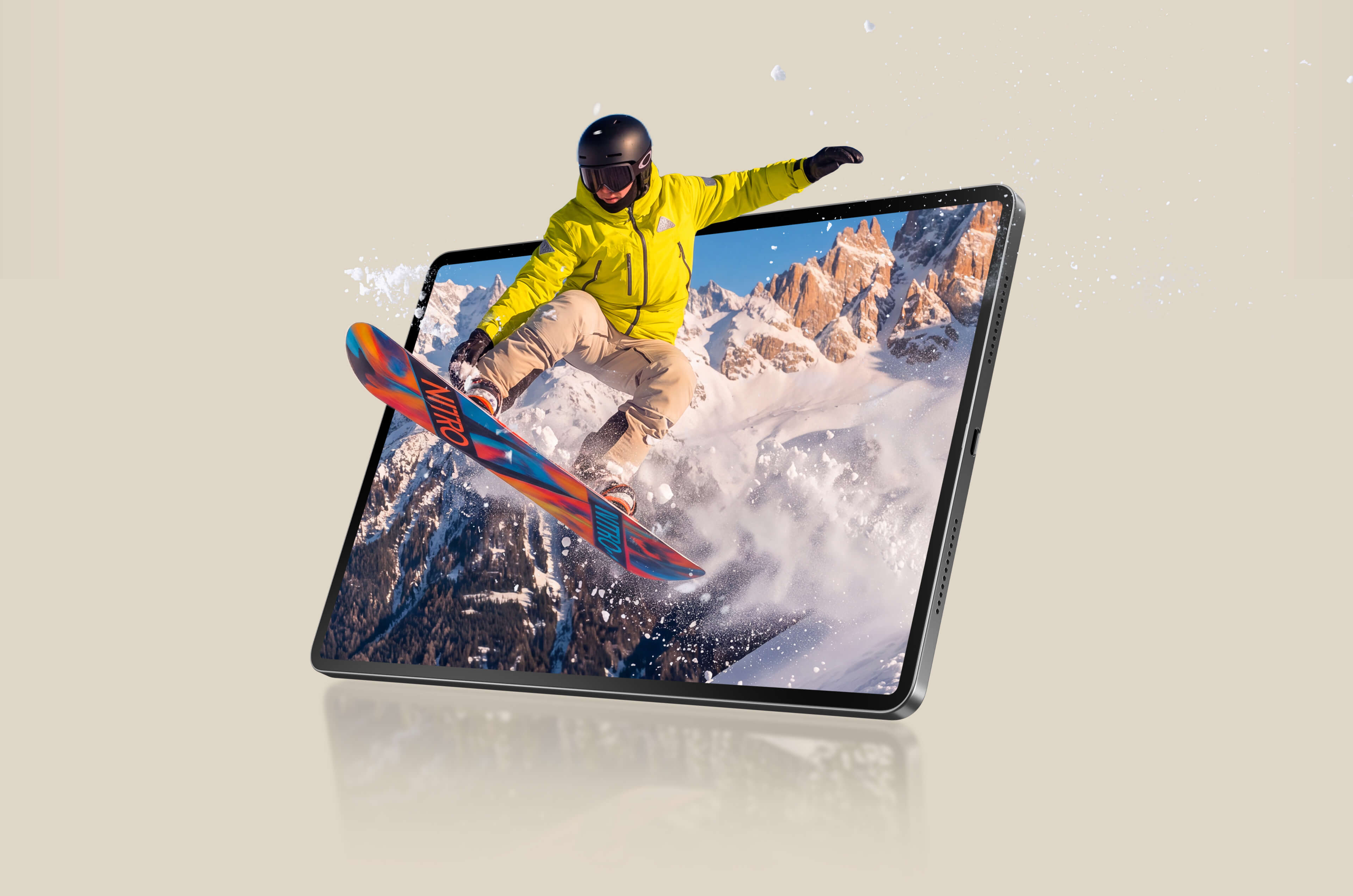 11-inch Display with 6.7mm Narrow Bezels — More Screen, More Immersion
