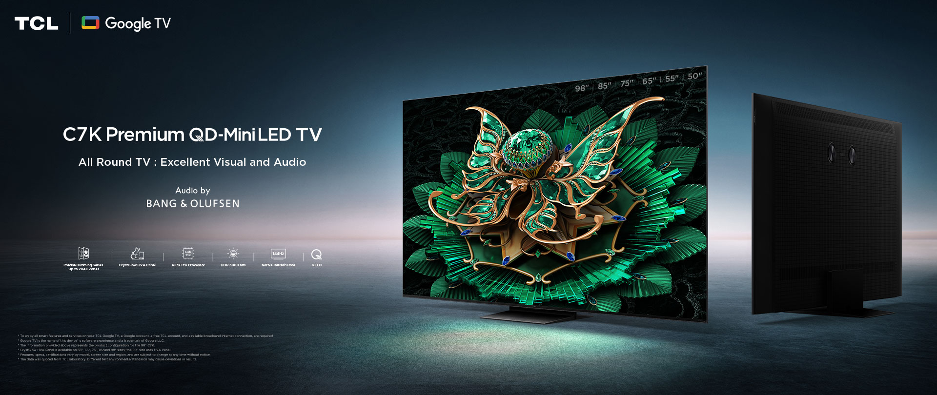 TCL Premium<br>QD-MiniLED TV