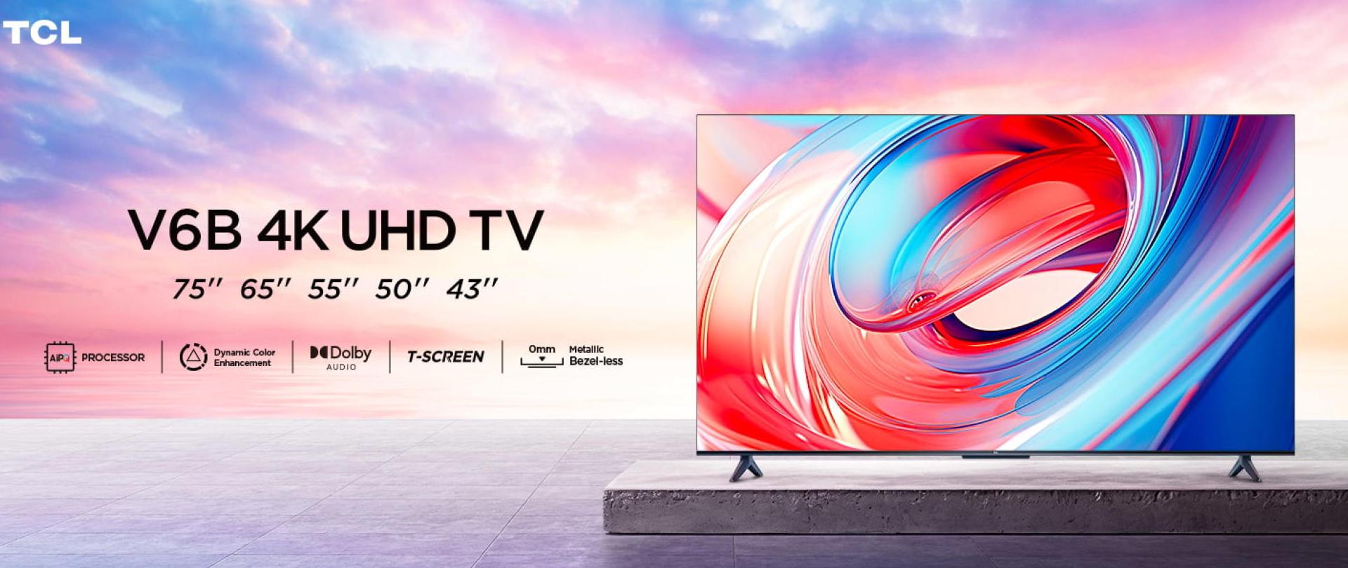TCL 55インチ4K V6B (4Kチューナー内蔵) HDR/HLG対応 Amazon.co.jp: 【Amazon.co.jp限定】 TCL 55V型 テレビ 4K 液晶