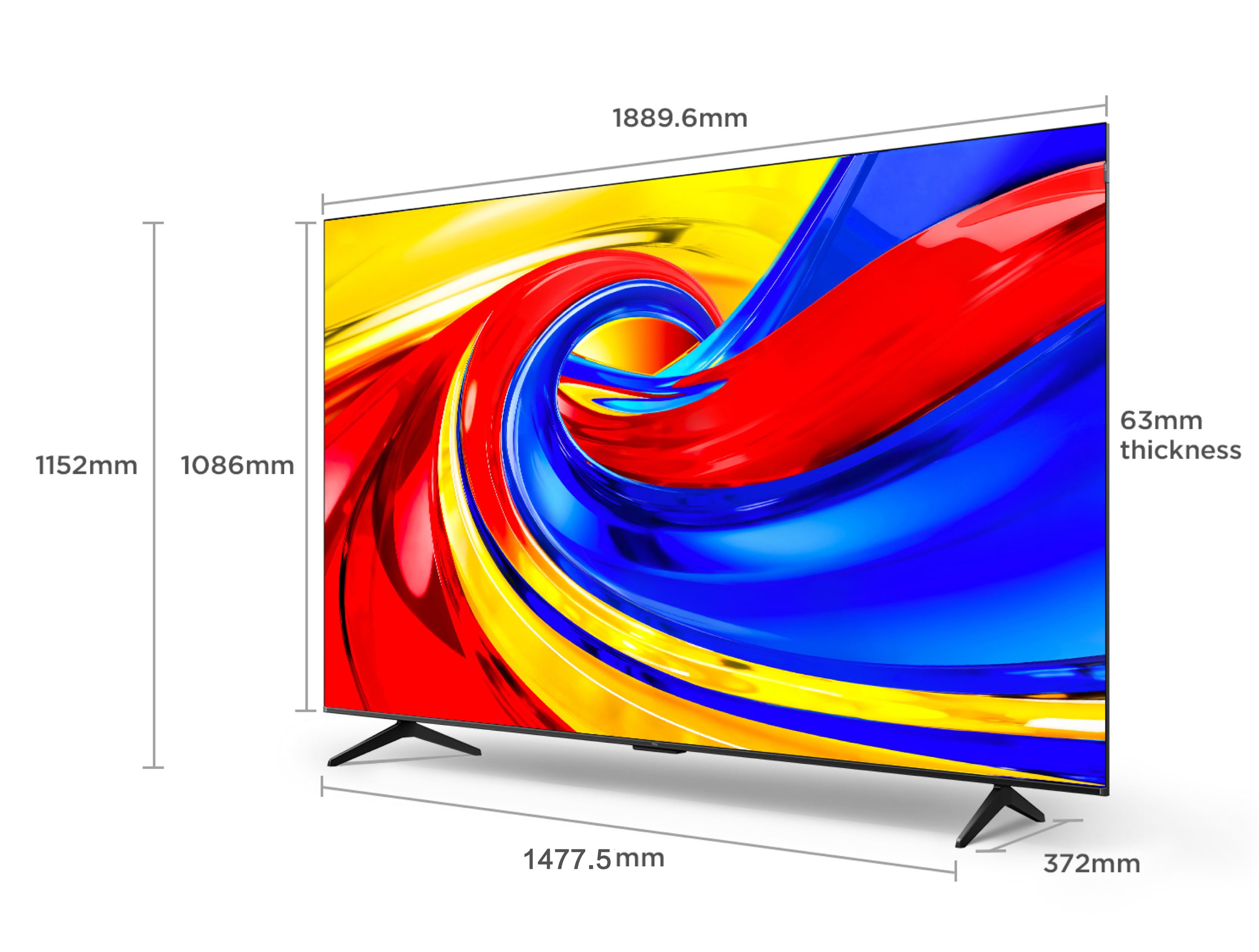 85 inch 乐竟体育 P7K 4K HDR TV