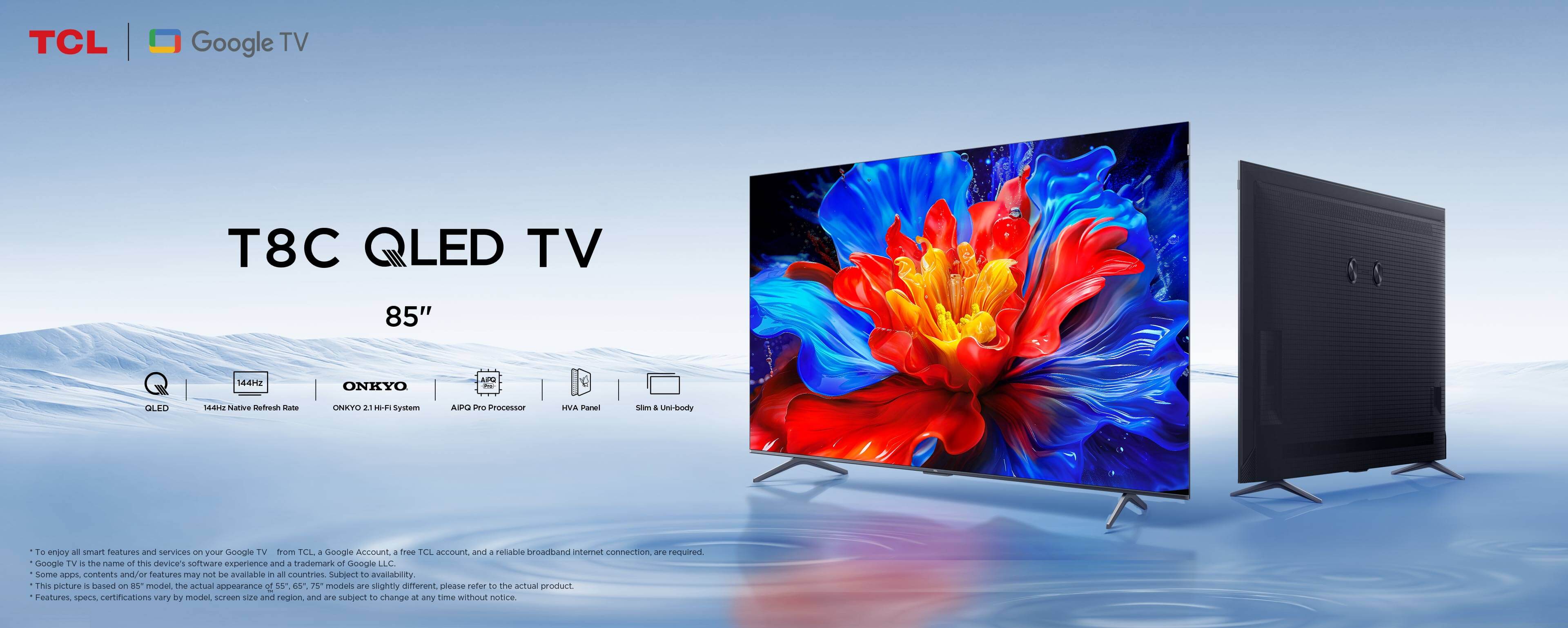 TCL T8C QLED TV