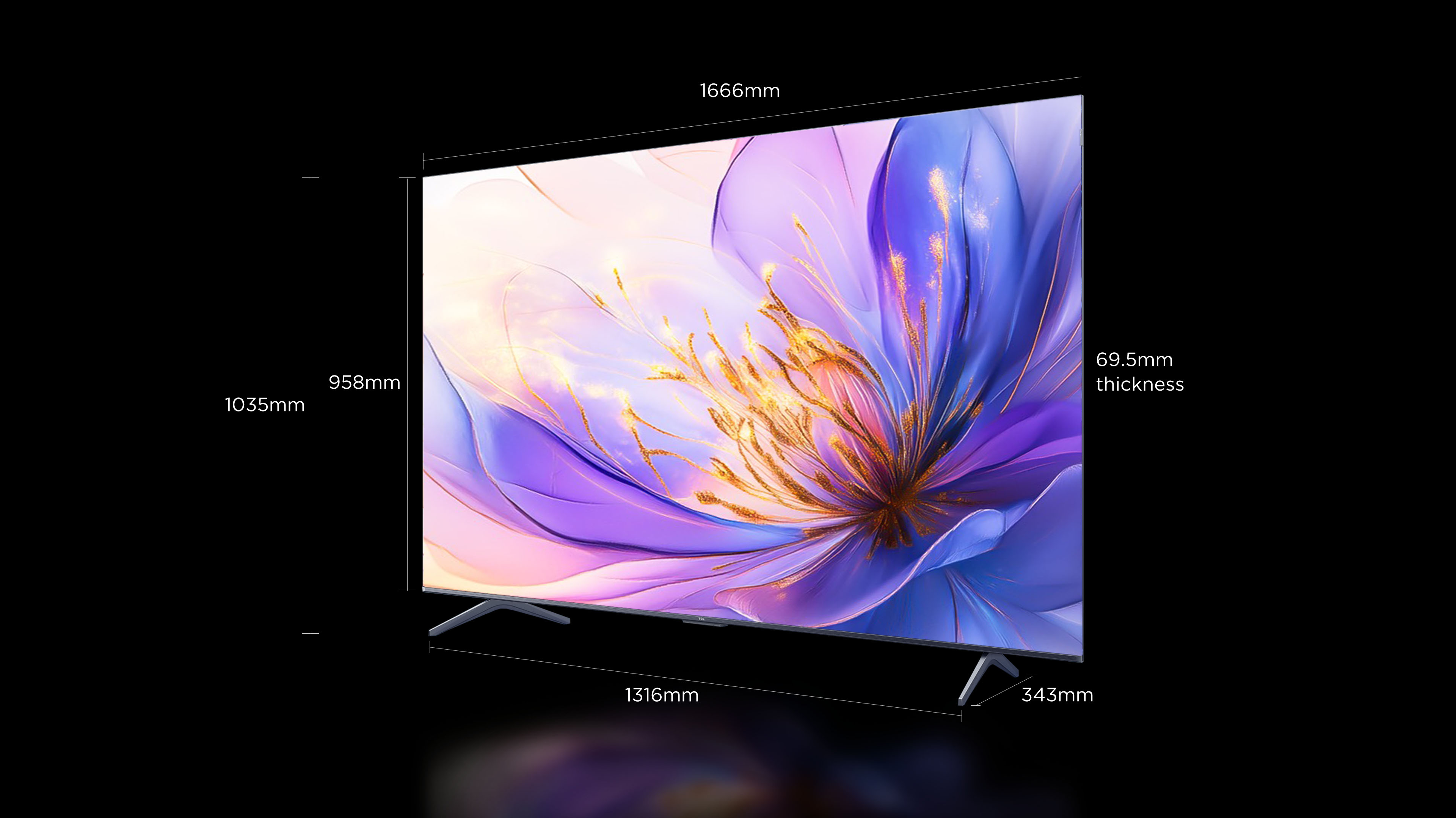 75 inch LETOU - ��Ͷ P6K 4K HDR TV