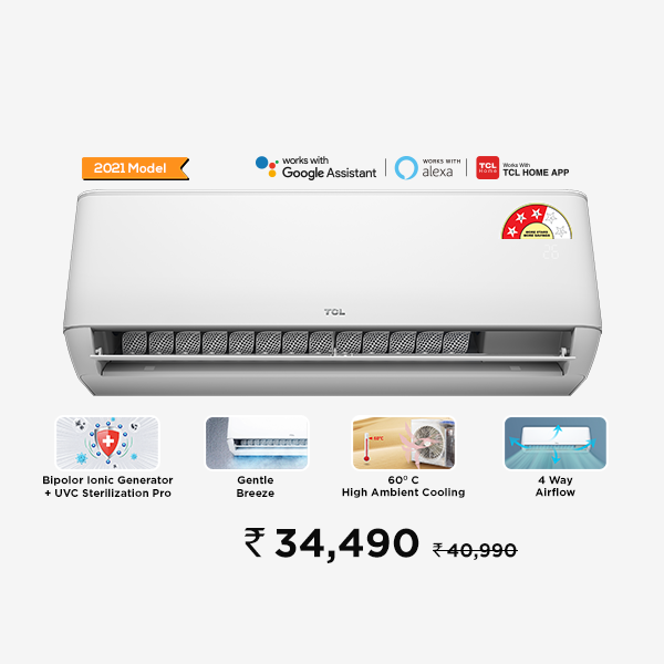 TCL Home Appliances for Smart TV & Air Conditioner & Washing Machine