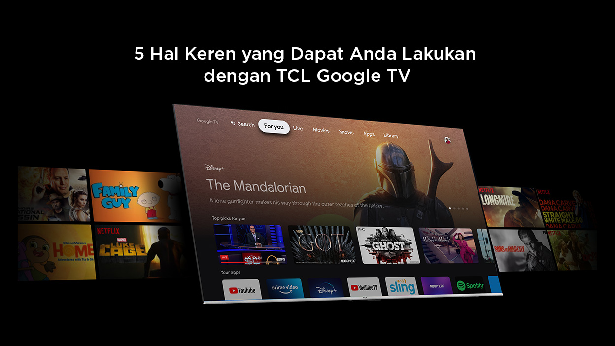 5 Hal Keren yang Dapat Anda Lakukan dengan TCL Google TV