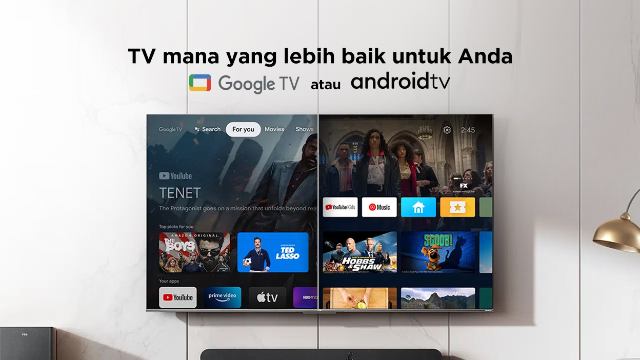 TV mana yang lebih baik untuk Anda- Google TV atau Android TV?