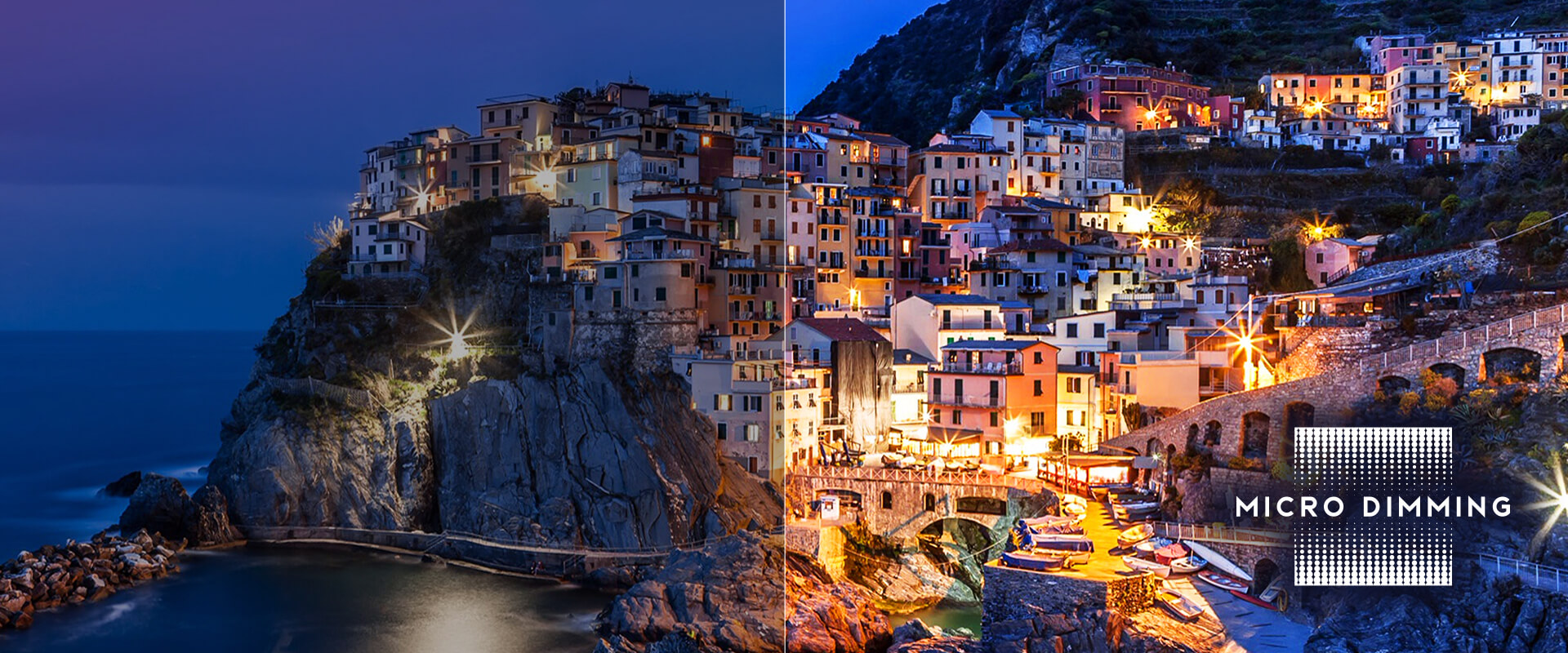 Enhance contrasts with Micro Dimming