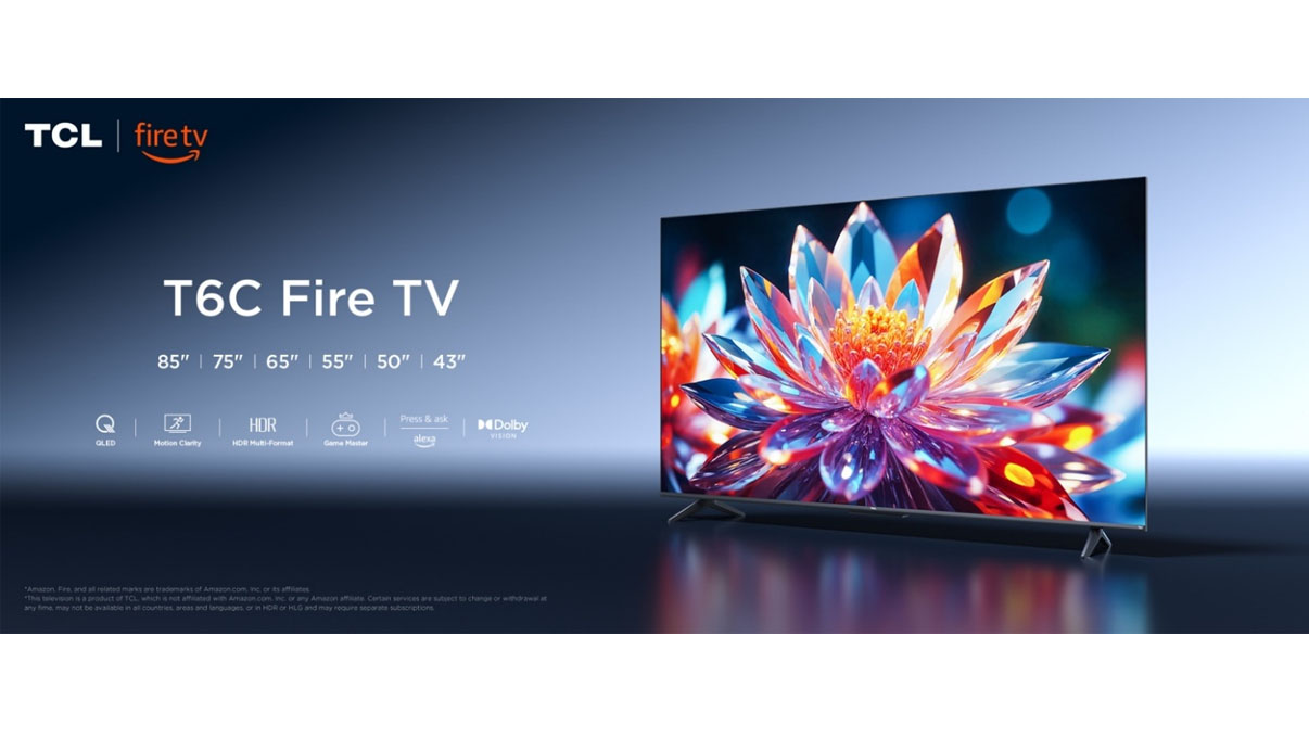 LA NUOVA SERIE TCL T6C CON FIRE TV INTEGRATA È ORA DISPONIBILE IN ITALIA