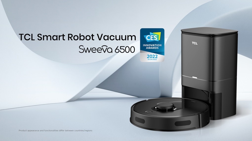 TCL presenta i robot aspirapolvere SWEEVA, vincitore del CES Innovation Award, per un'esperienza di pulizia smart