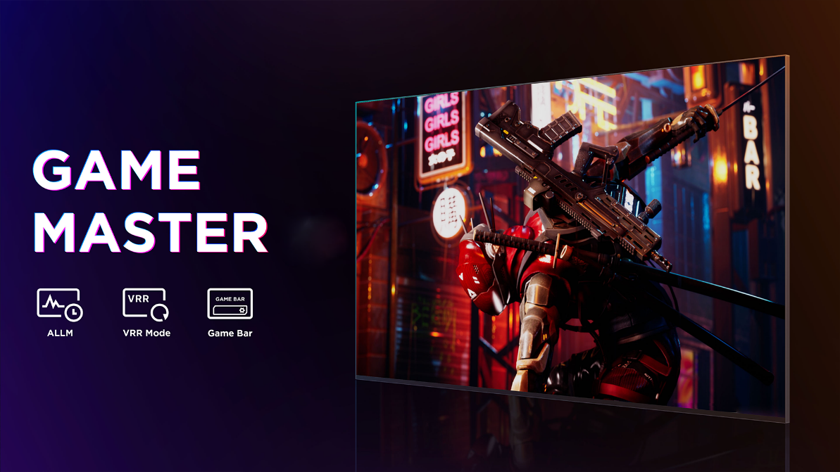 最高スペックを更新、 TCLが日本初の4K 144Hz VRR Mini LEDを発表