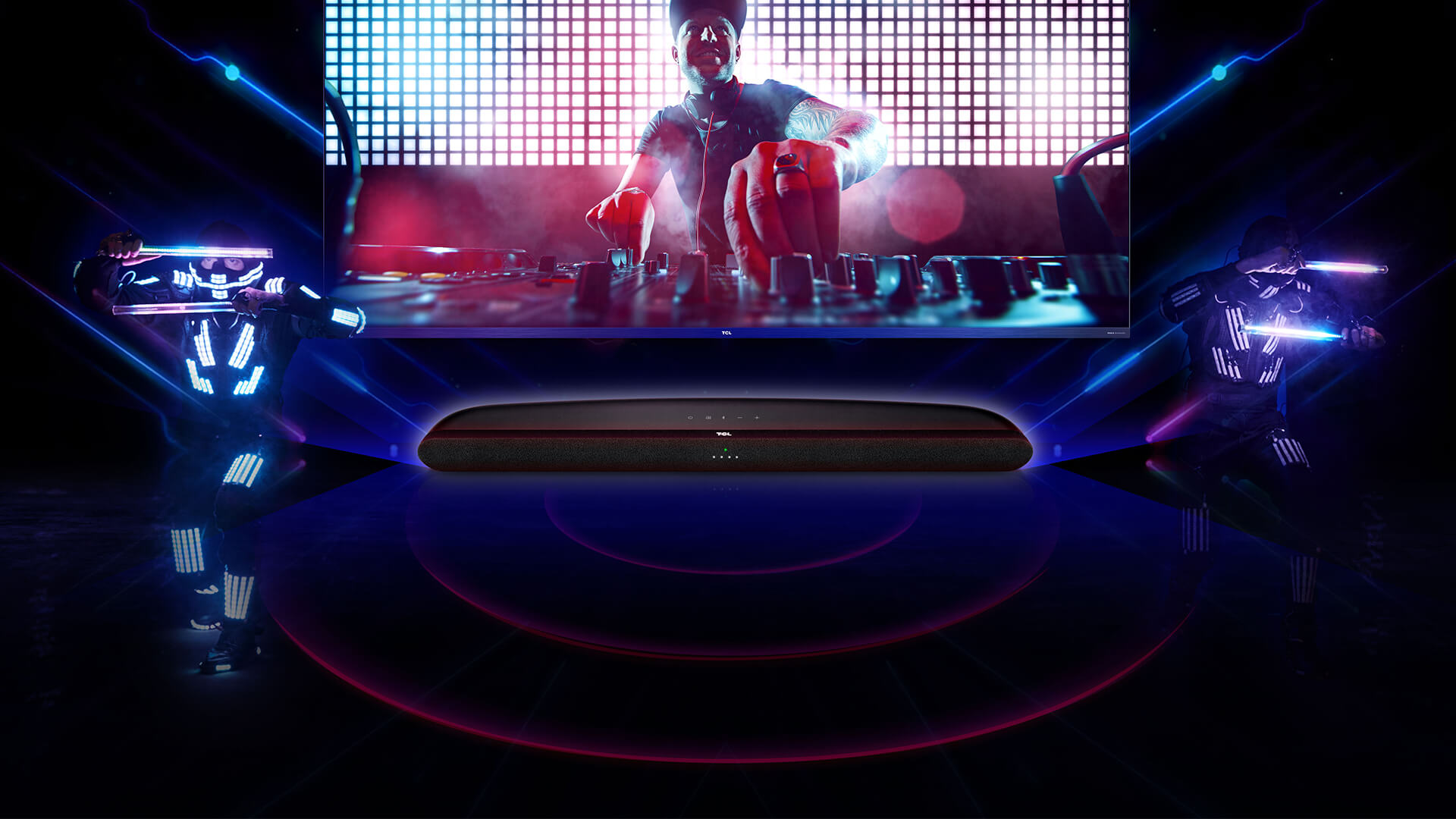TCLサウンドバー-Dolby Audio-TS6100シリーズ-TCLジャパン