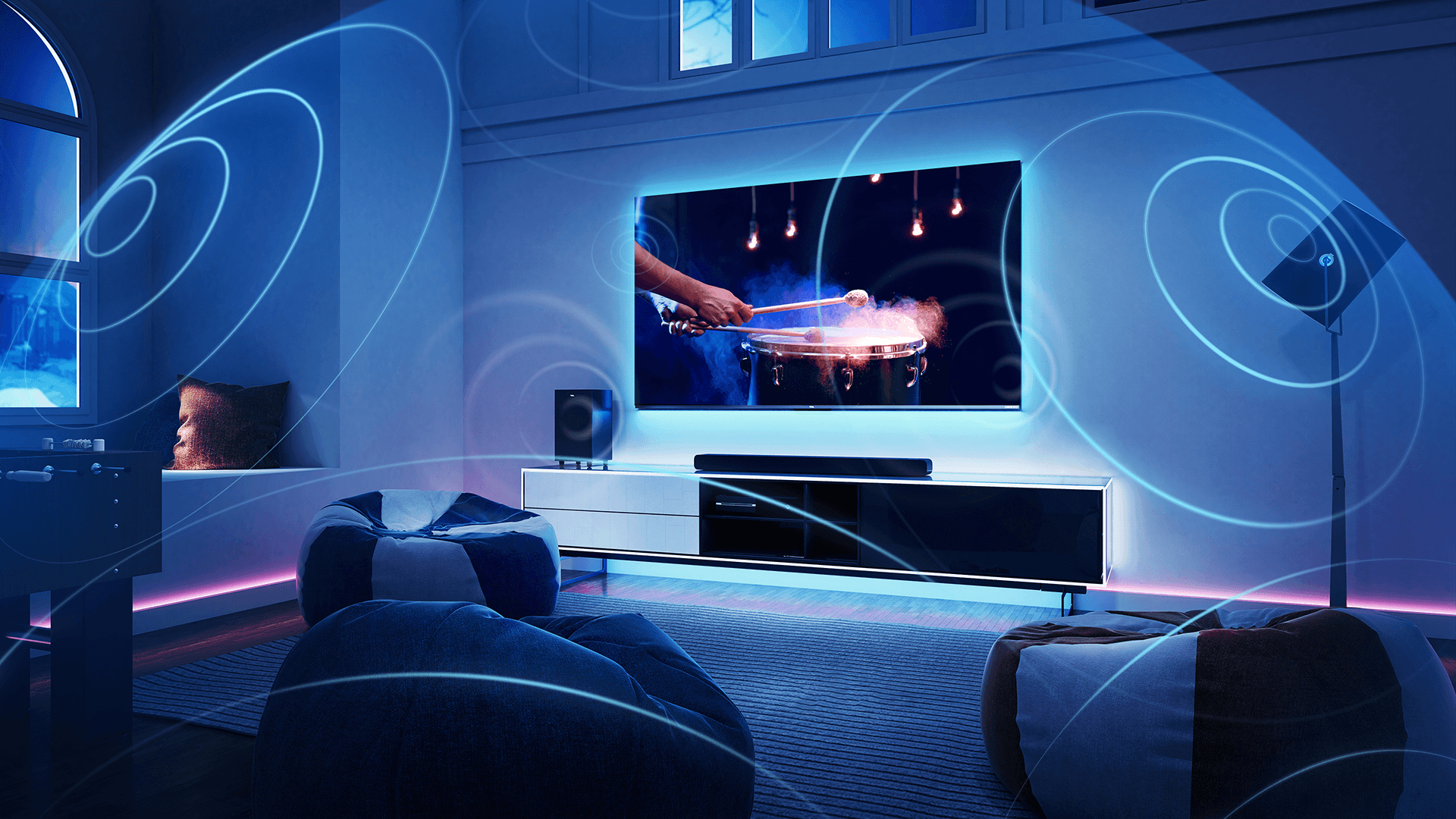 Dolby AtmosとOnkyoスピーカー採用