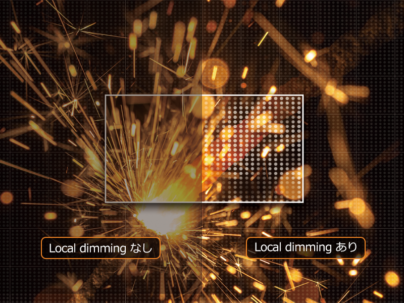 コントラスト抜群