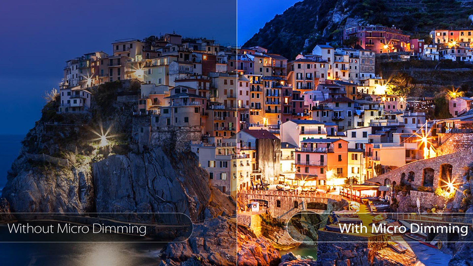 TCL p618 micro-dimming