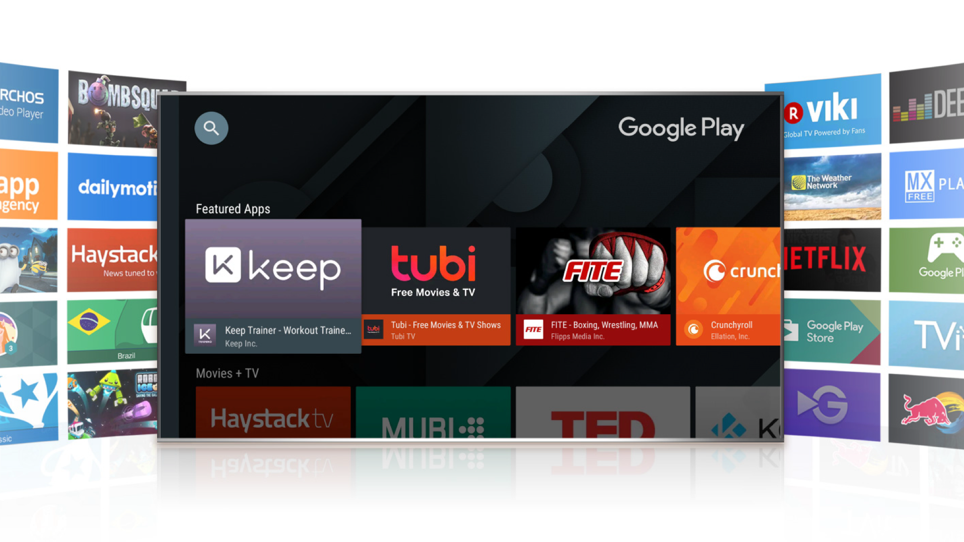 TCL P715 Equipped with Android system