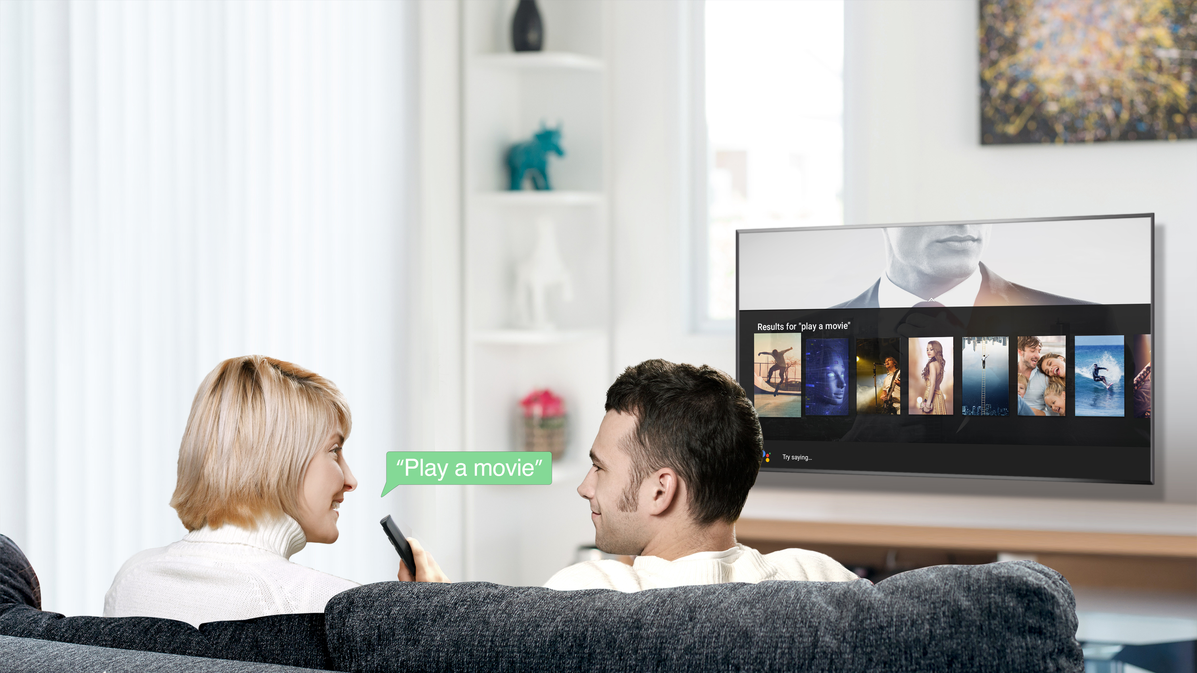 TCL S5200 voice search