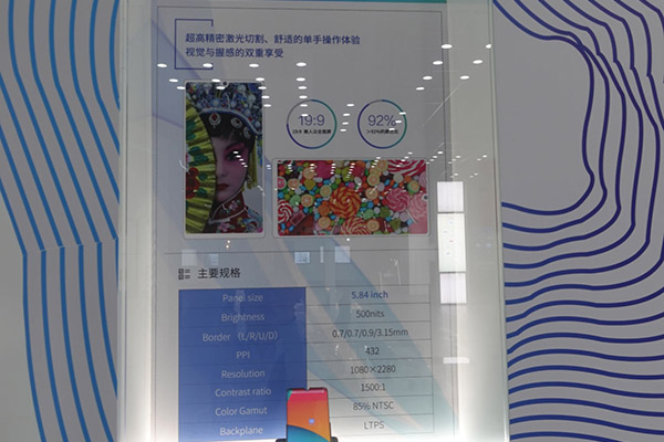 TCL CSOT LCD panels for smarphone