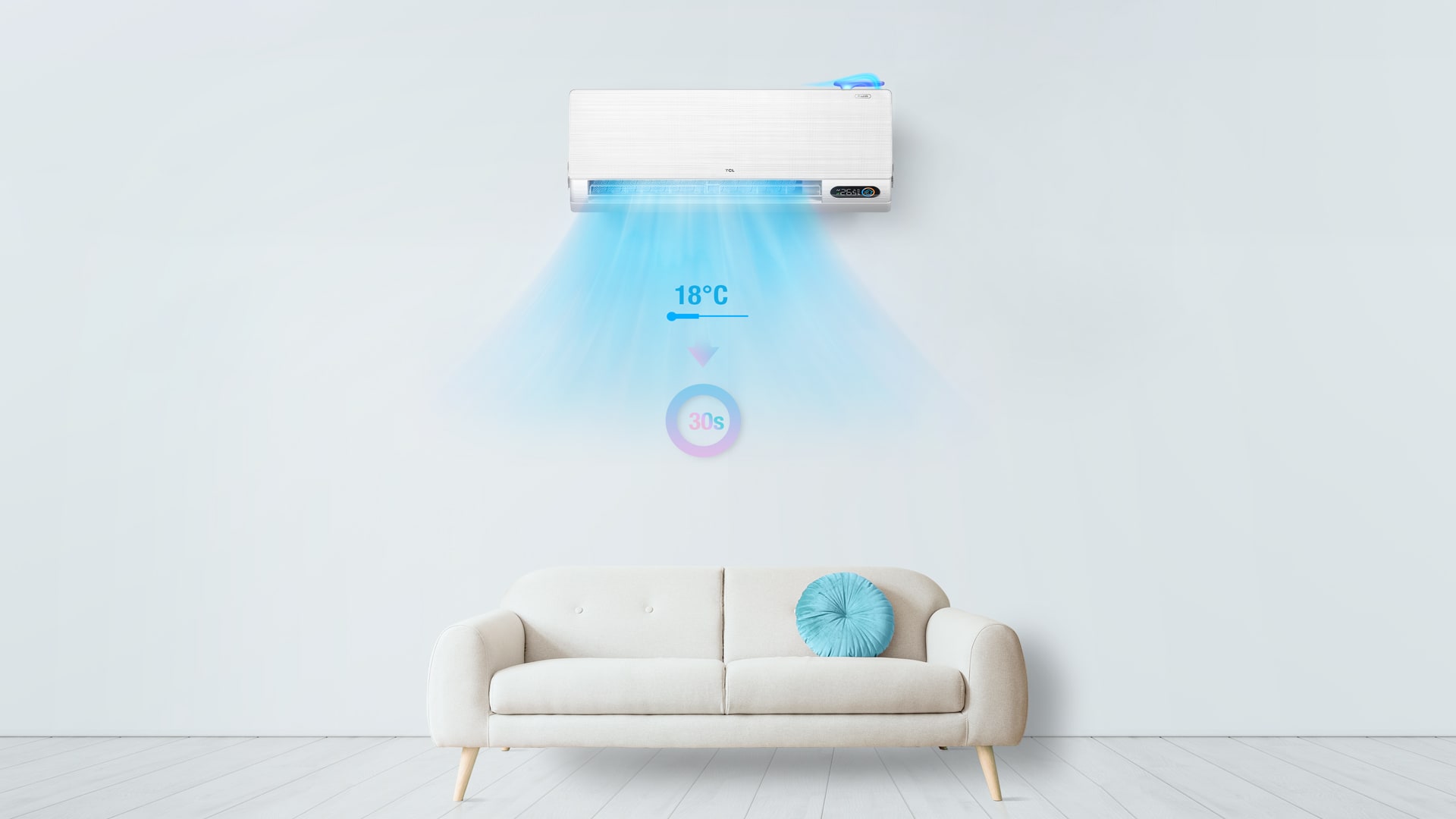 TCL FreshIN 2.0 AC Fast Cooling