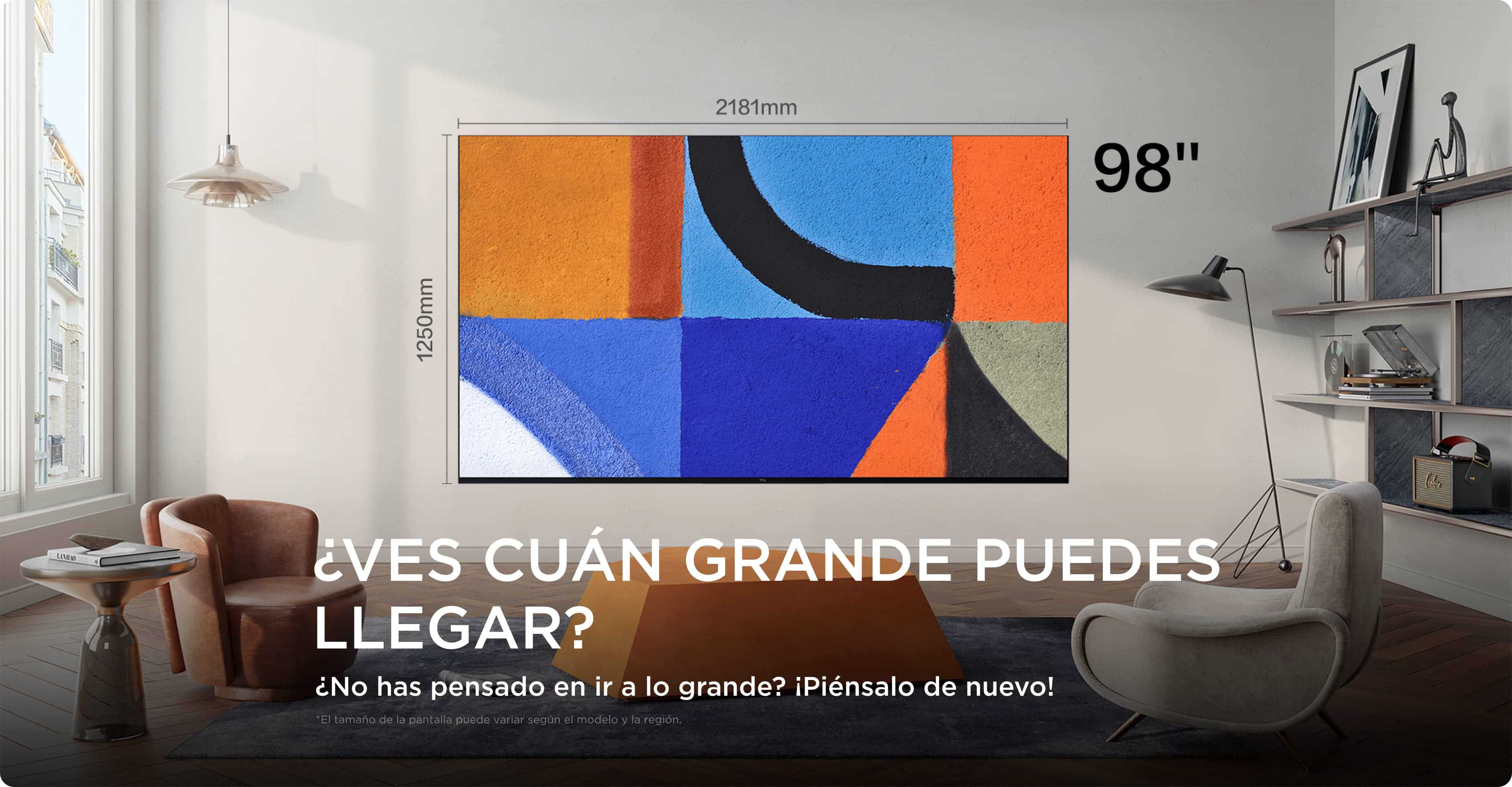 TCL TV de pantalla grande