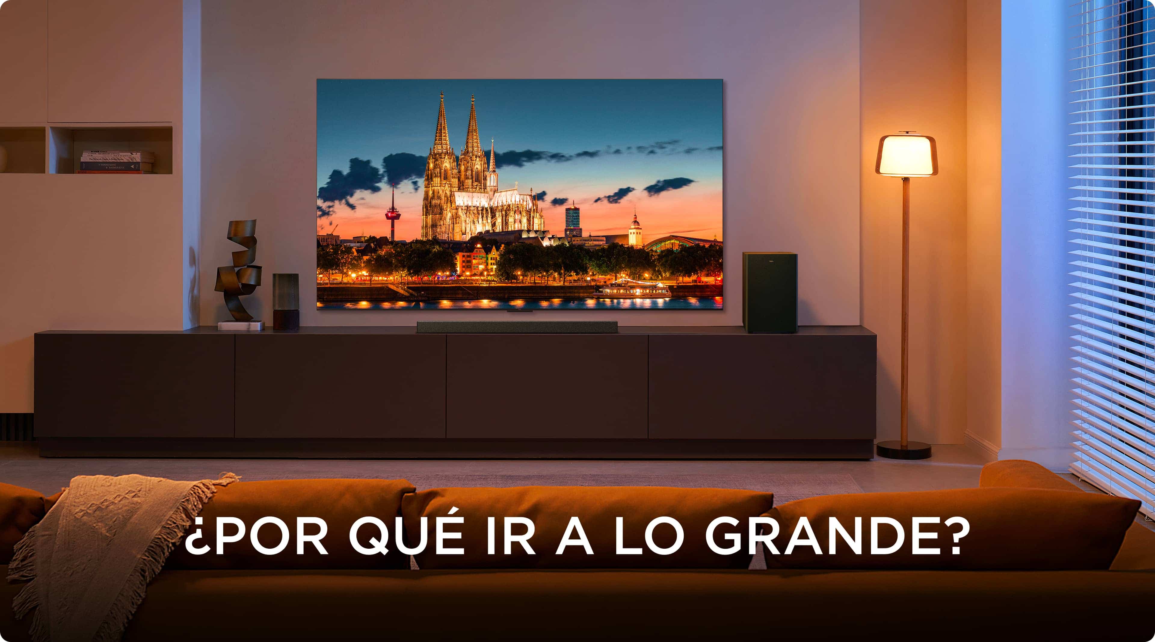 Televisor de pantalla grande TCL