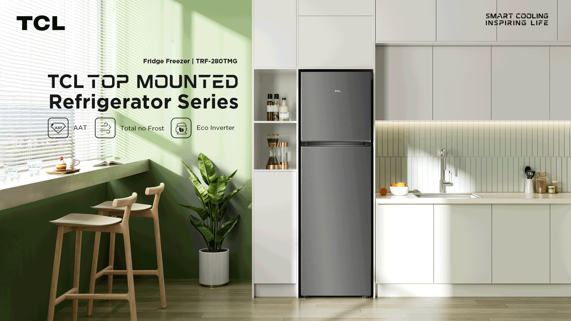 TCL P200TM Top Mount Freezer