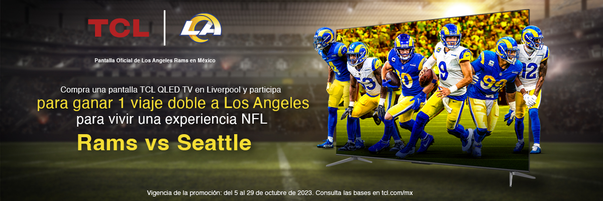 Participa para ganar una experiencia NFL con Los Angeles RAMS