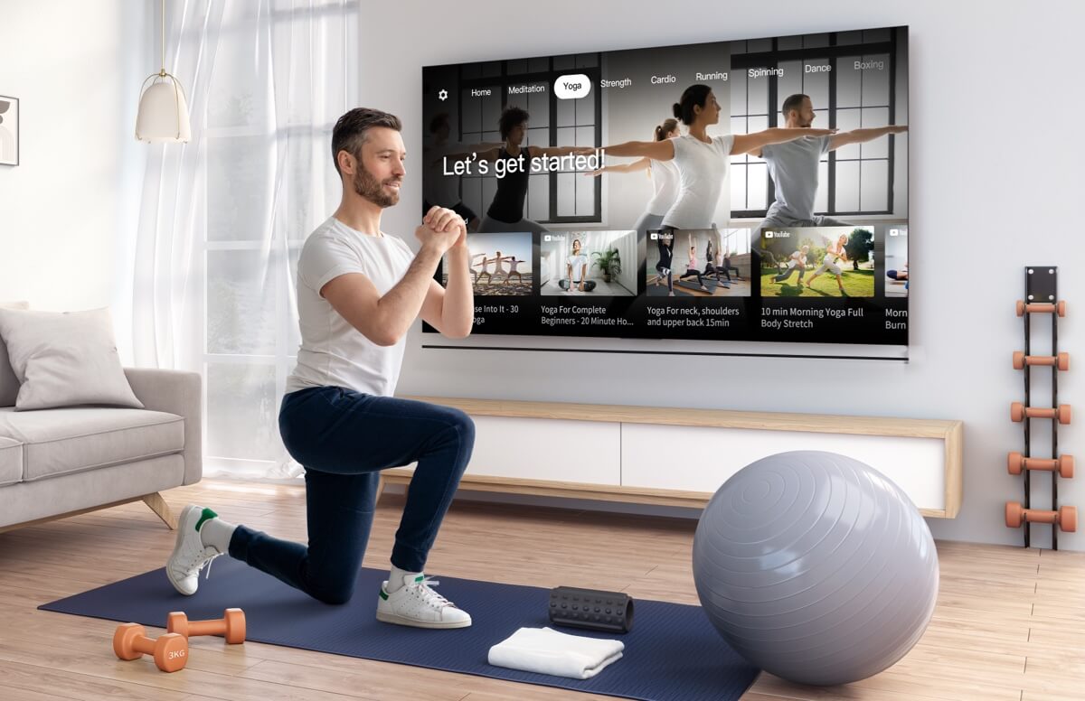 TCL TV QM850G Conexión con Youtube