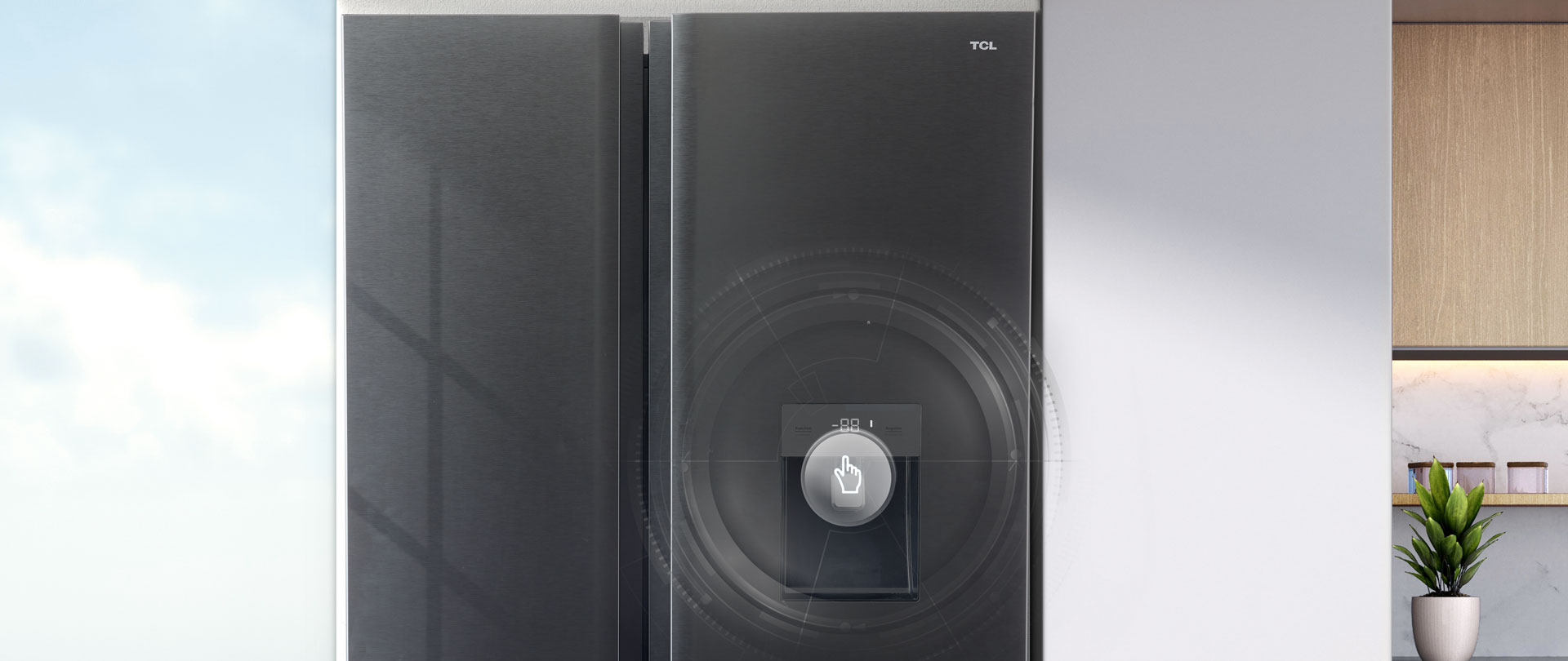 LETOU - ��Ͷ C387BF Refrigerator store food flexible