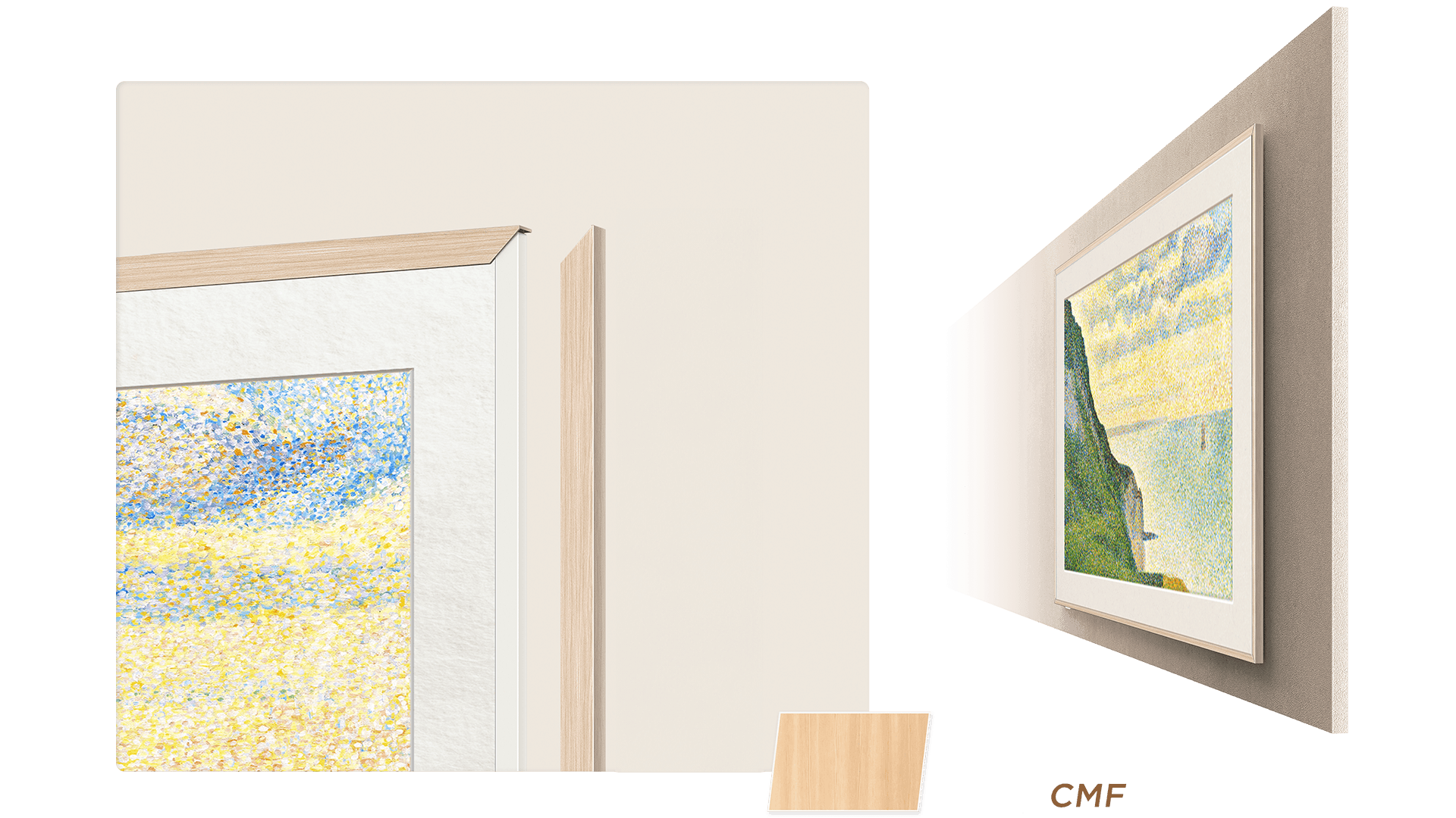 A300 Pro NXTFRAME TV Dawn Birch Style