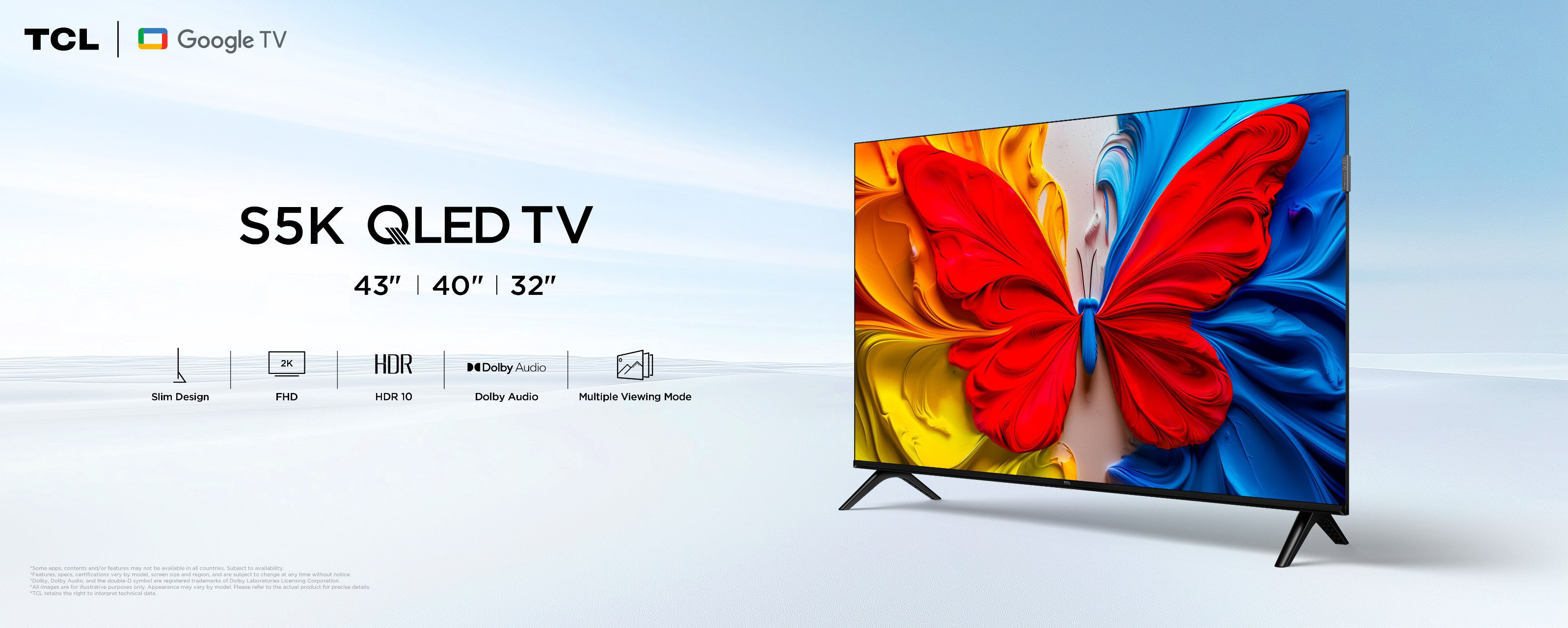 乐竟体育 P635 4K UHD Google TV banner