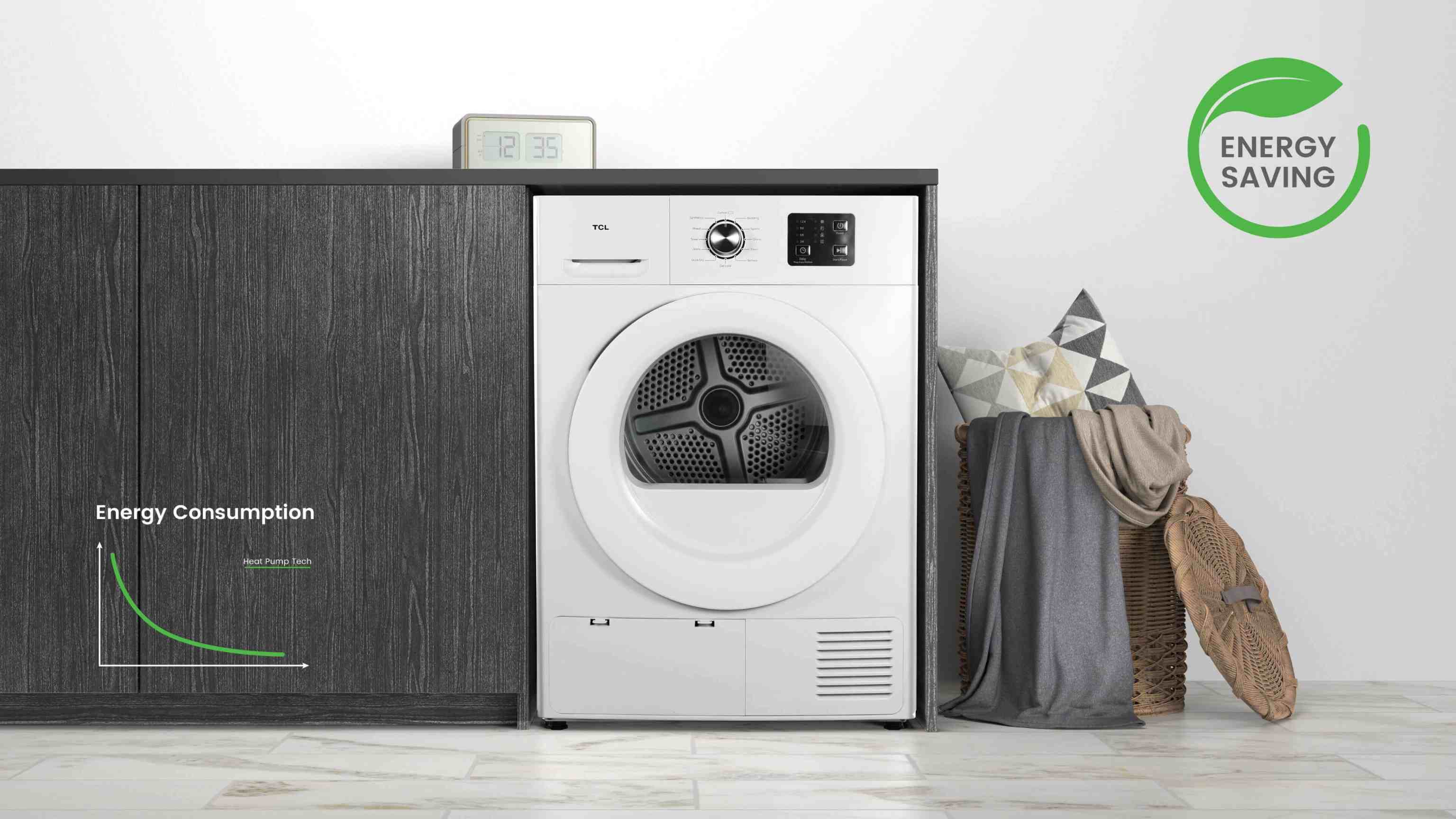Сушильная машина TCL THP80 P611 8 кг белая - инструкция, обзор, где ...