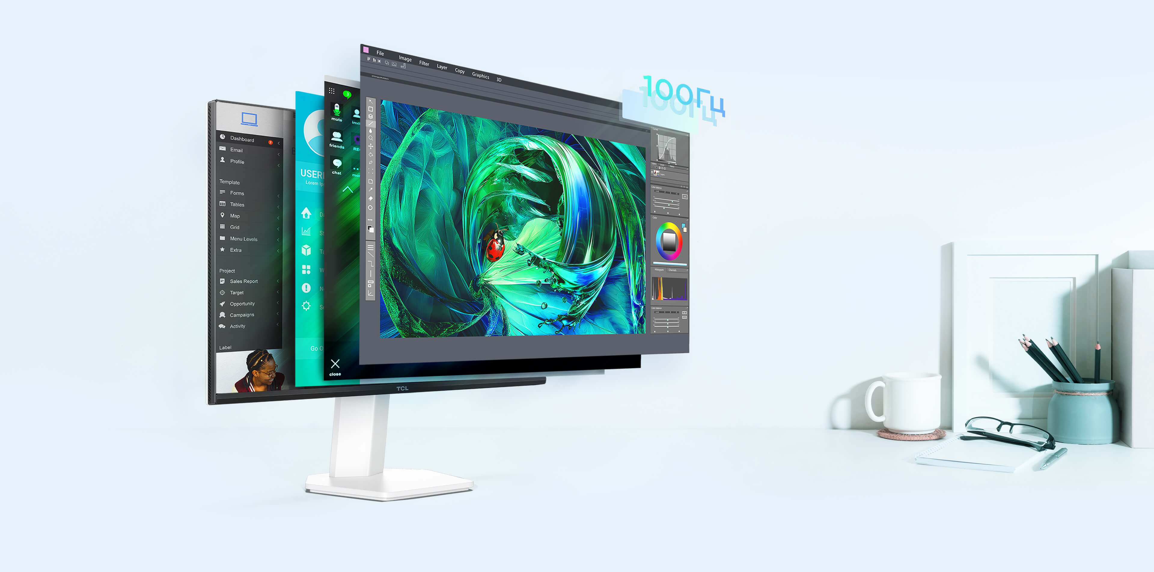 24G54 Monitor 100Hz Native Refresh Rate