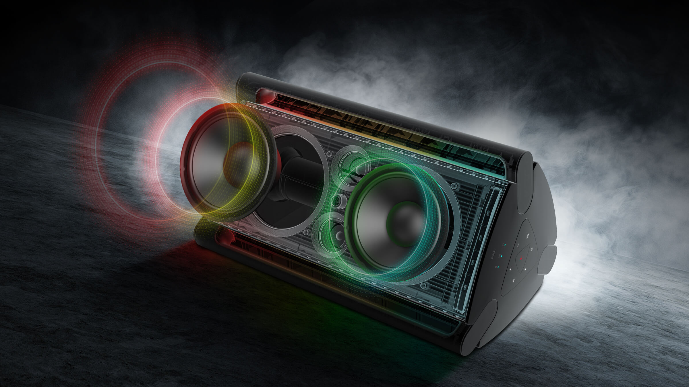 乐竟体育 TP200K Party Speaker with High-fidelity deep bass