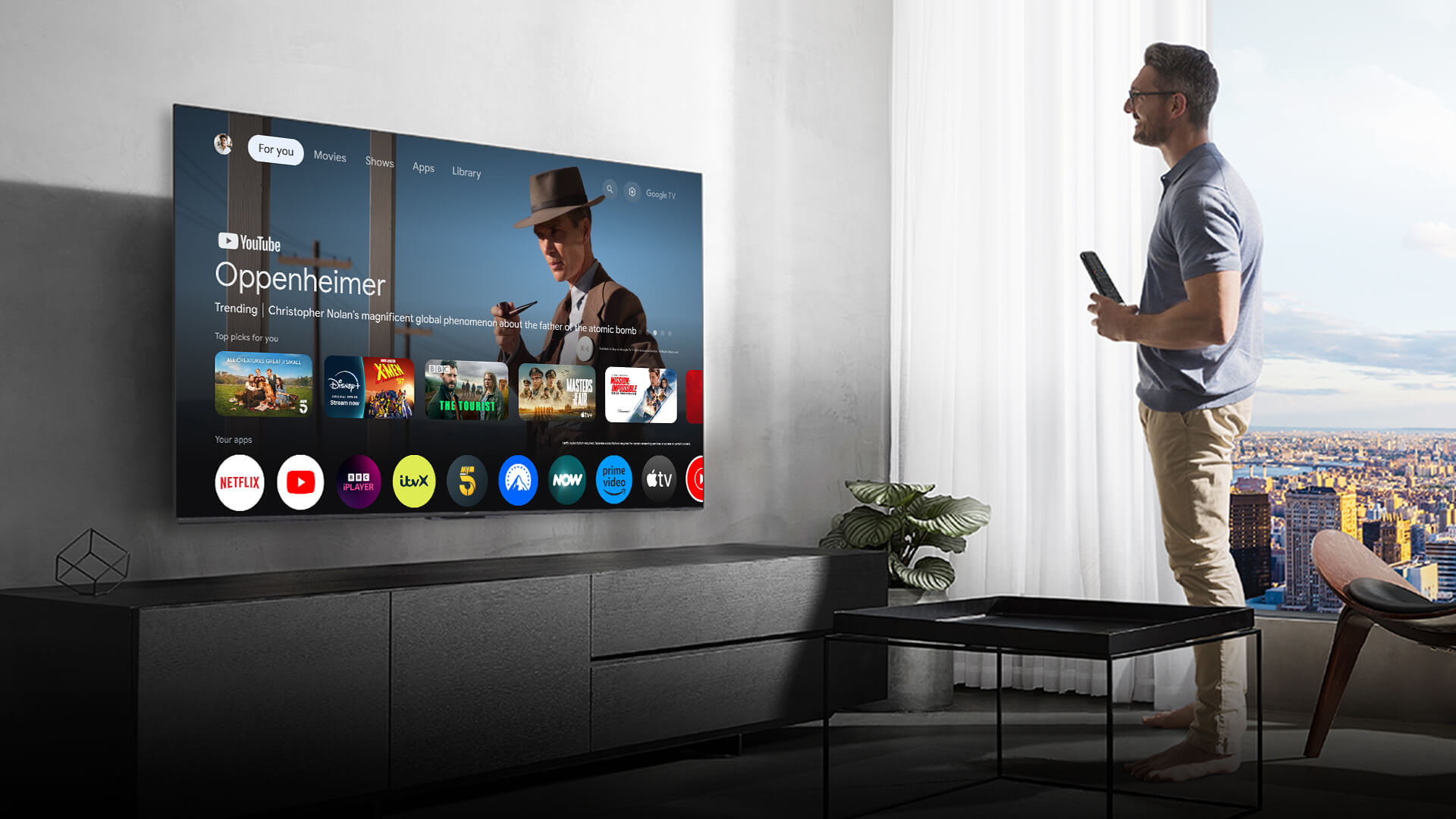 TCL P76K Voice Control