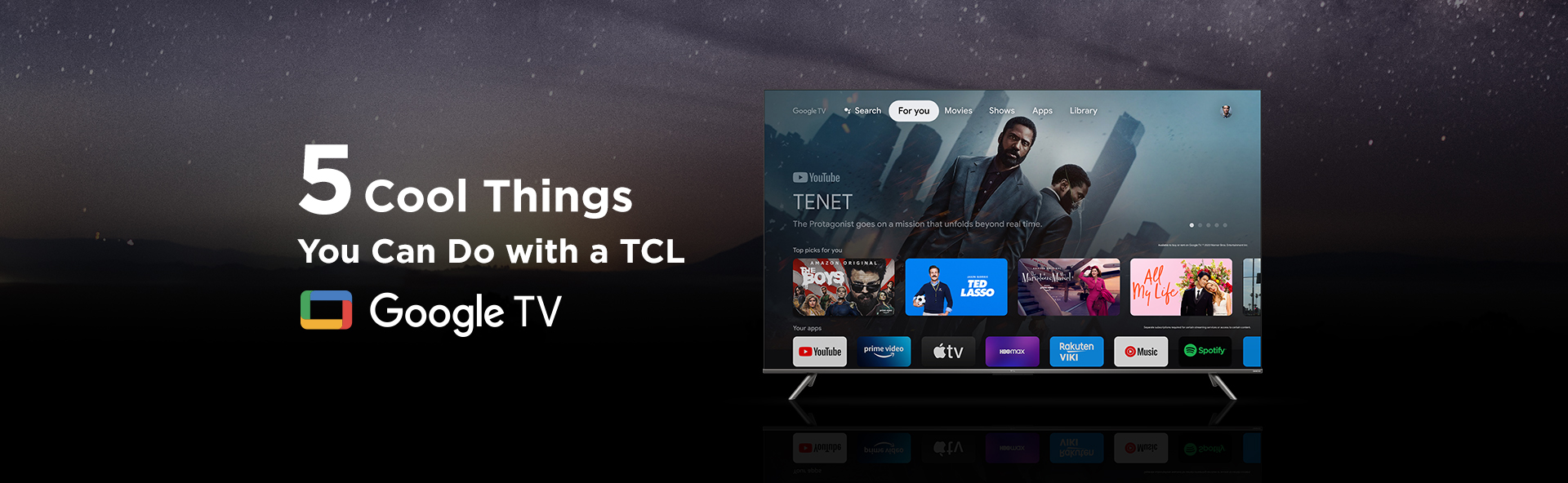 5 Cool Things You Can Do with A TCL Google TV